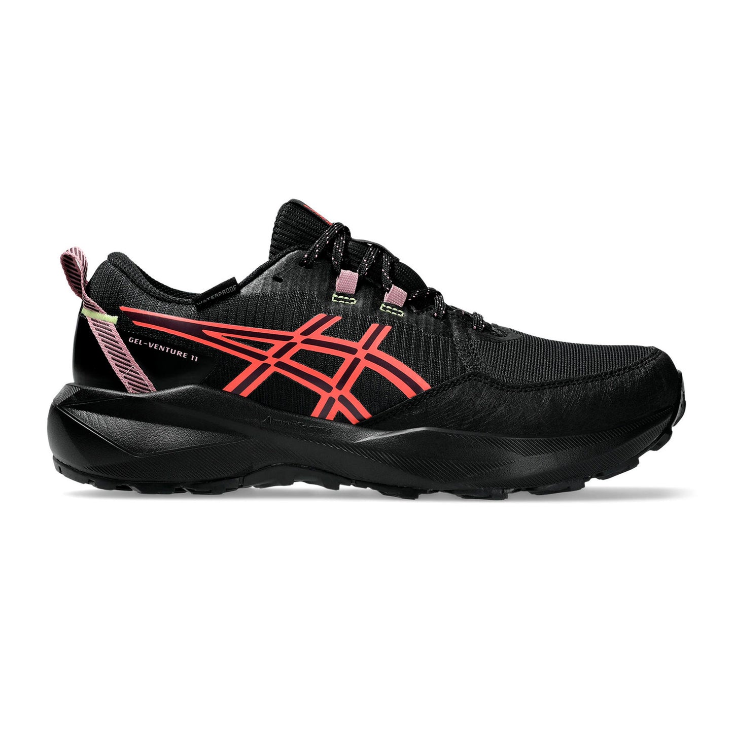 ASICS GEL-VENTURE 11 WATERPROOF Scarpa da trail Donna - nero, corallo