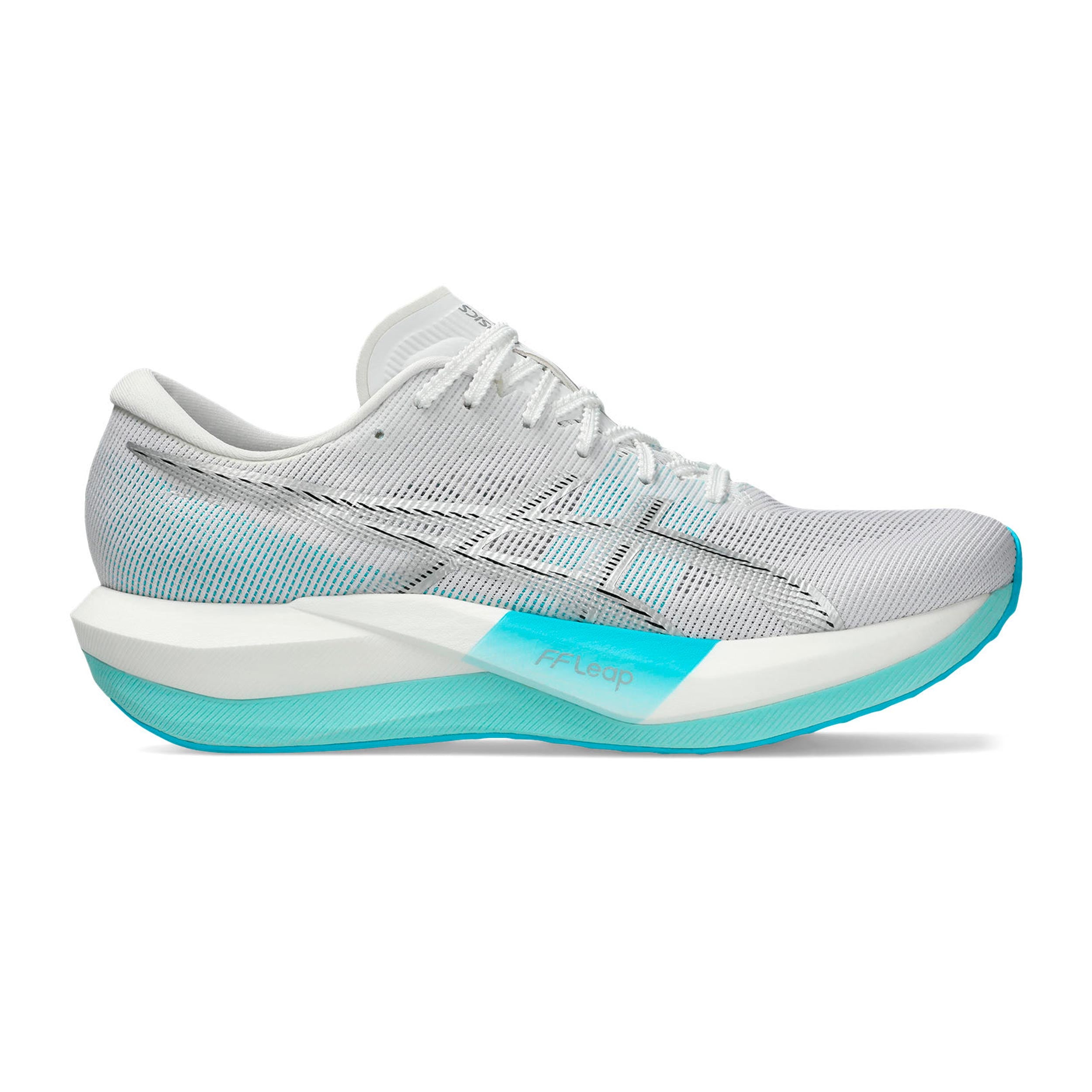 ASICS MAGIC SPEED 5 Wettkampfschuh Unisex - grau, türkis