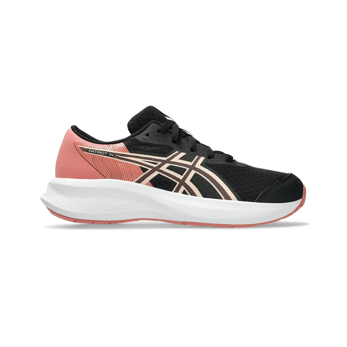 ASICS Patriot 14 GS Chaussure de running sans stabilisateurs Enfants - noir, rose