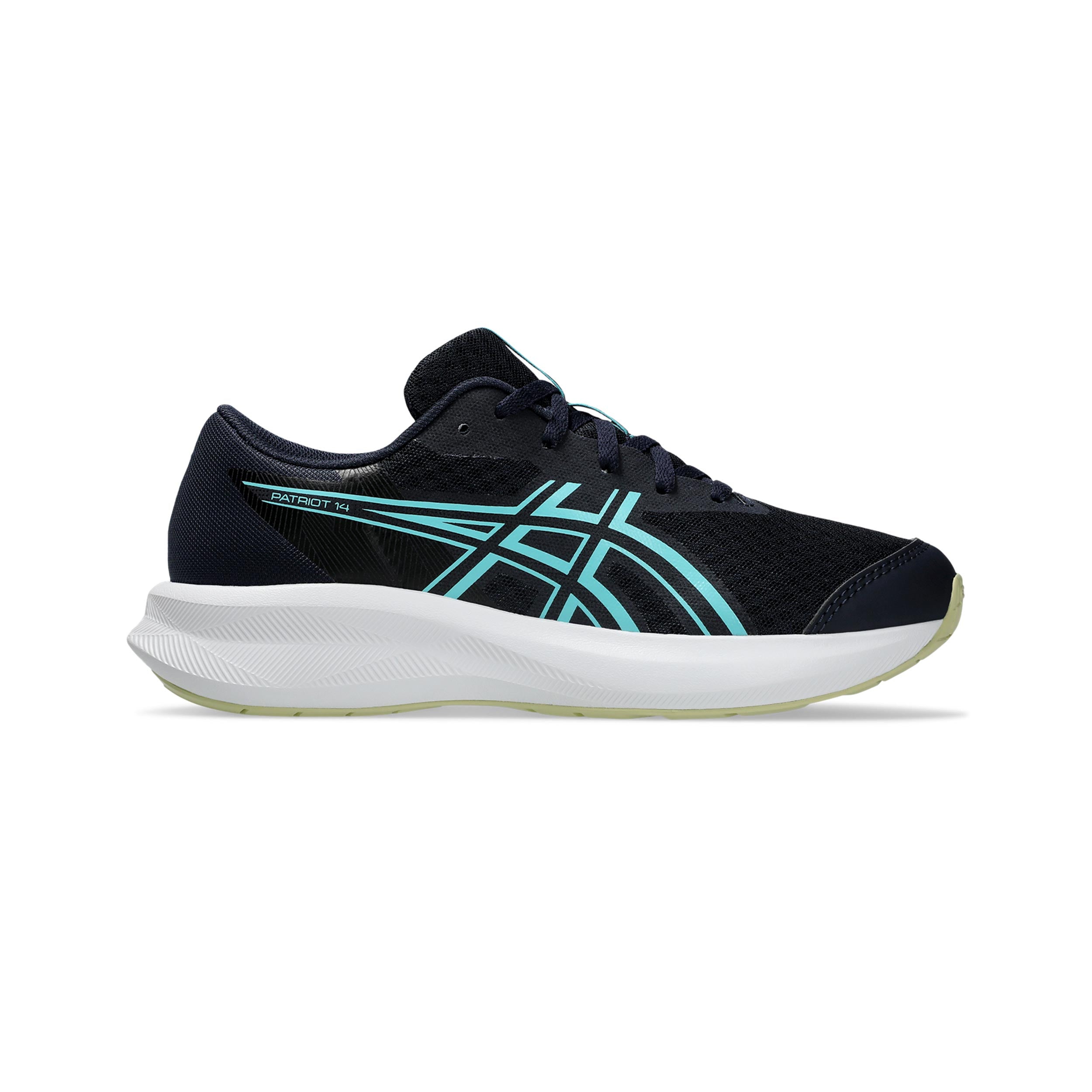ASICS PATRIOT 14 GS Neutralschuh Kinder - dunkelblau, türkis
