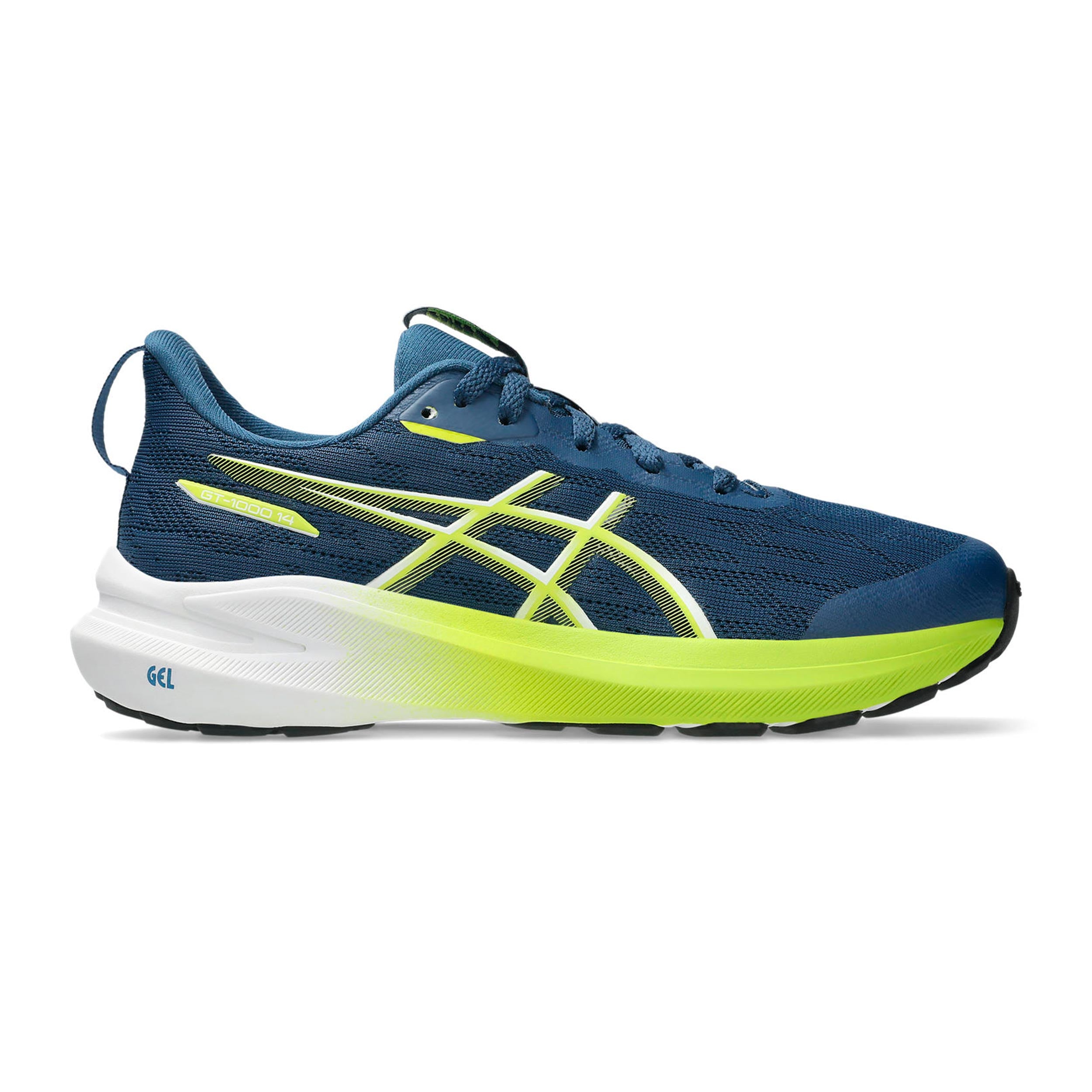 ASICS GT-1000 14 GS Scarpa stabile Bambini - blu, verde