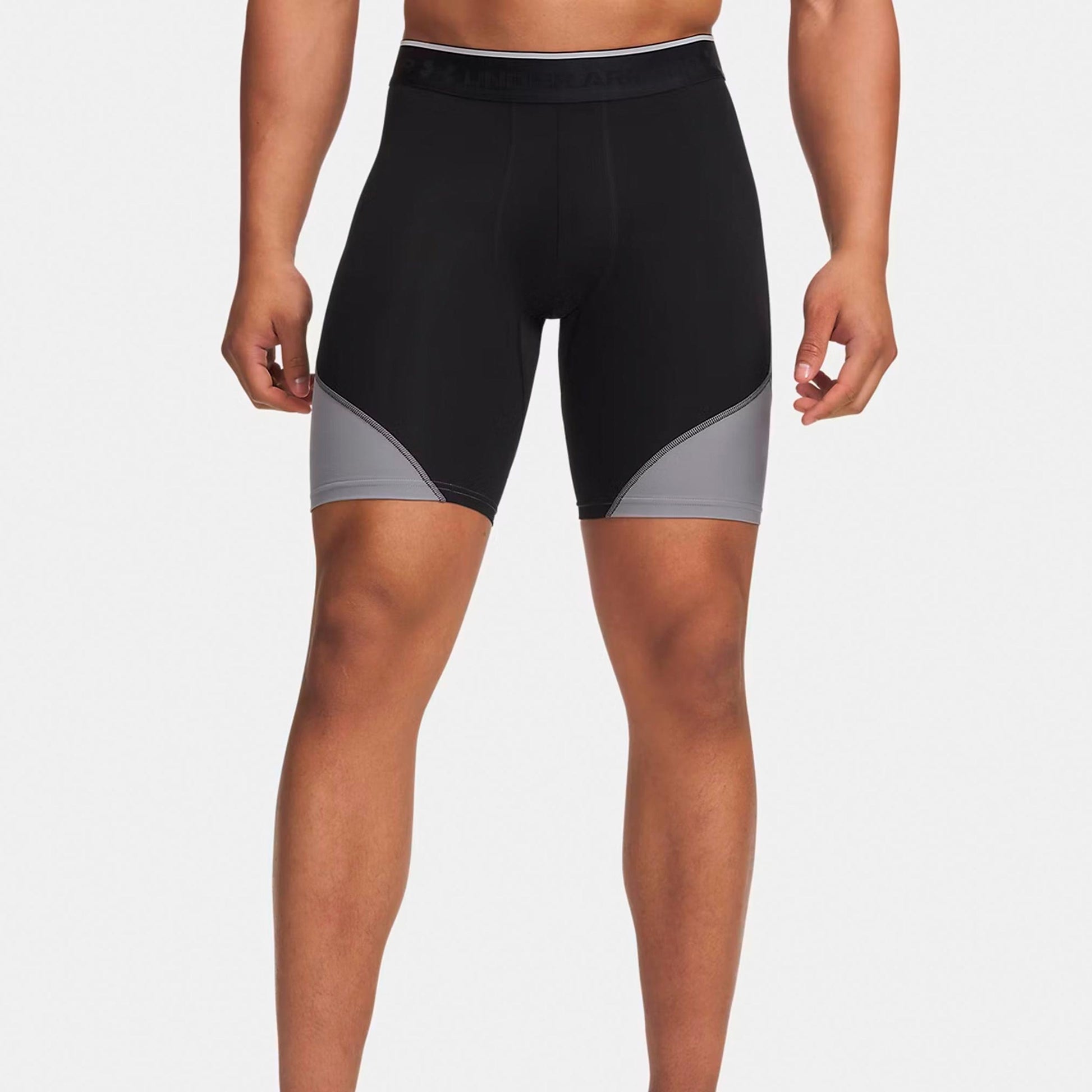 Under Armour Elite Long Shorts Hommes - noir, argent