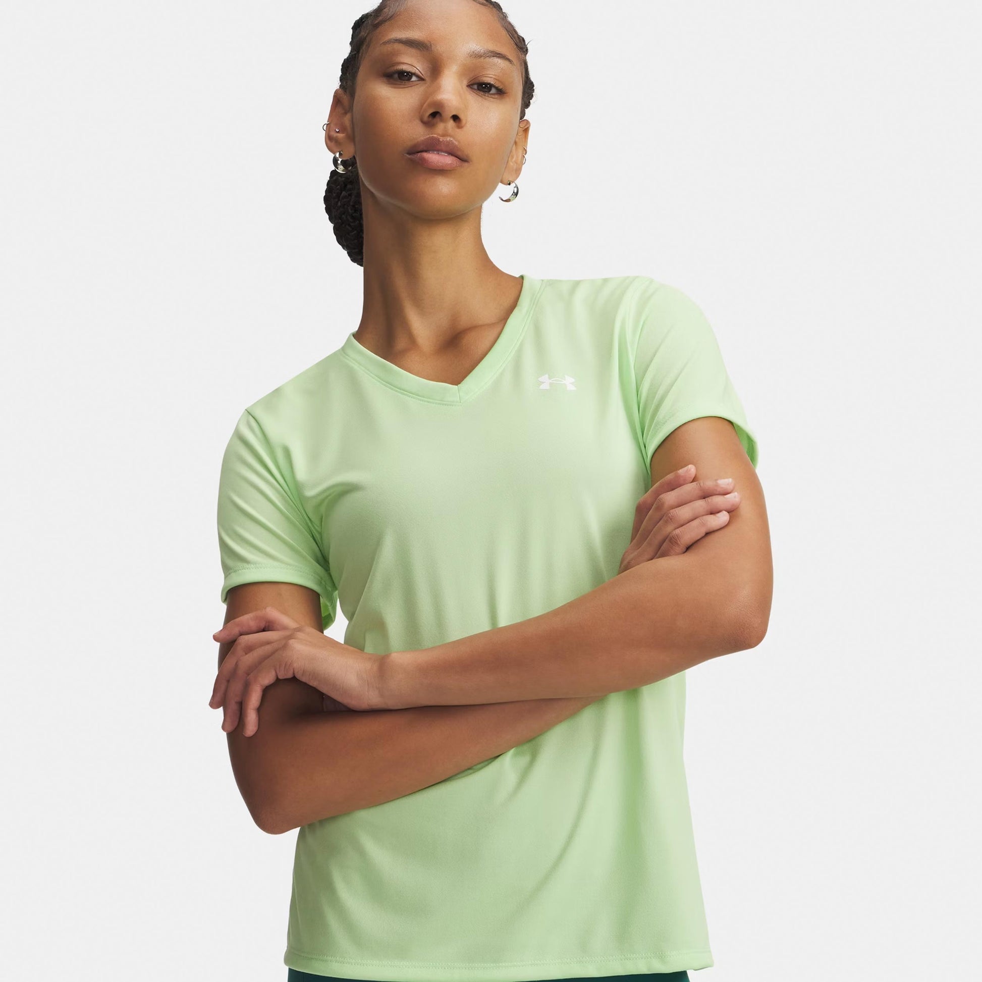 Under Armour Tech Solid T-shirt Femmes-vert