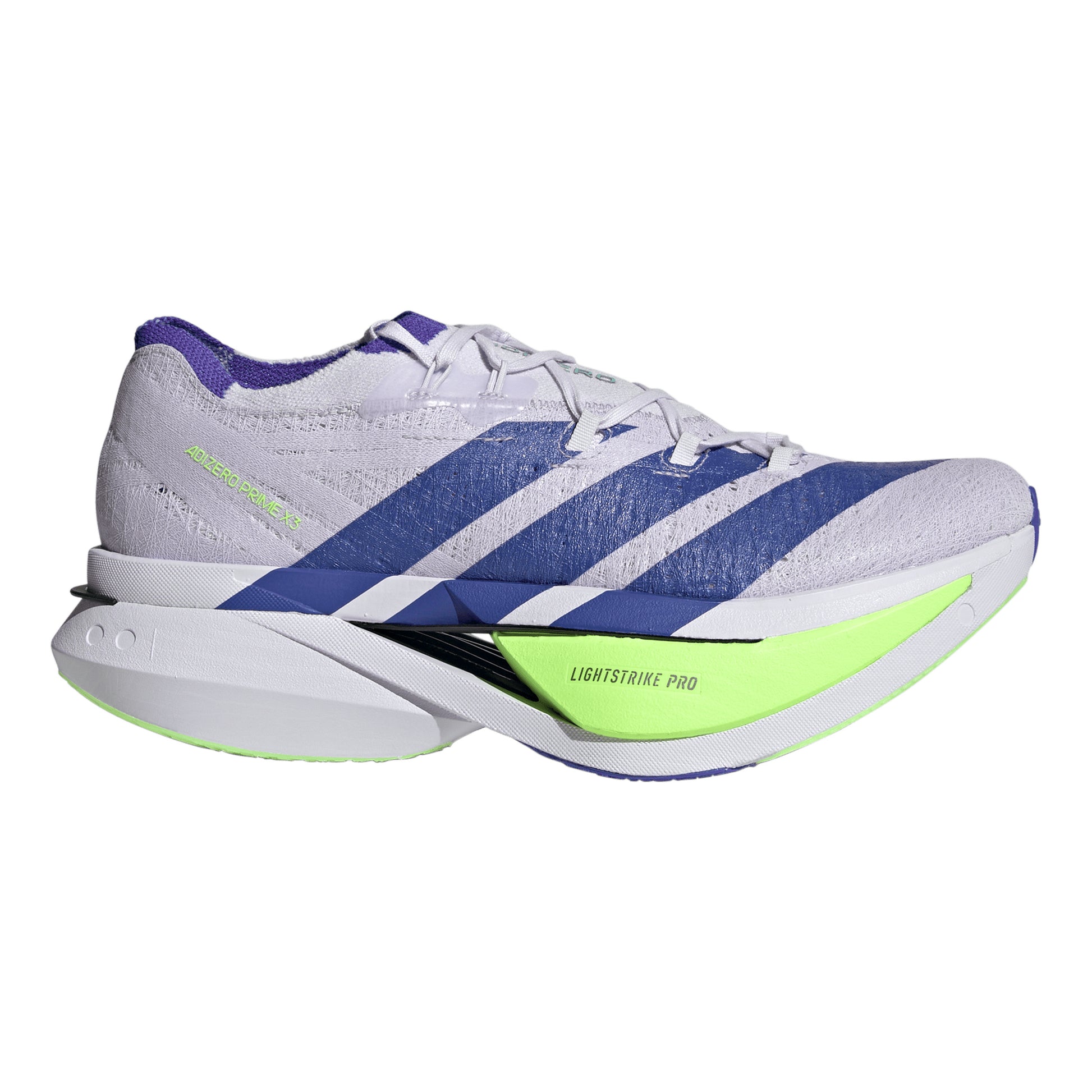 adidas adizero Prime X3 Strung Scarpa da competizione Unisex - lilla, lilla