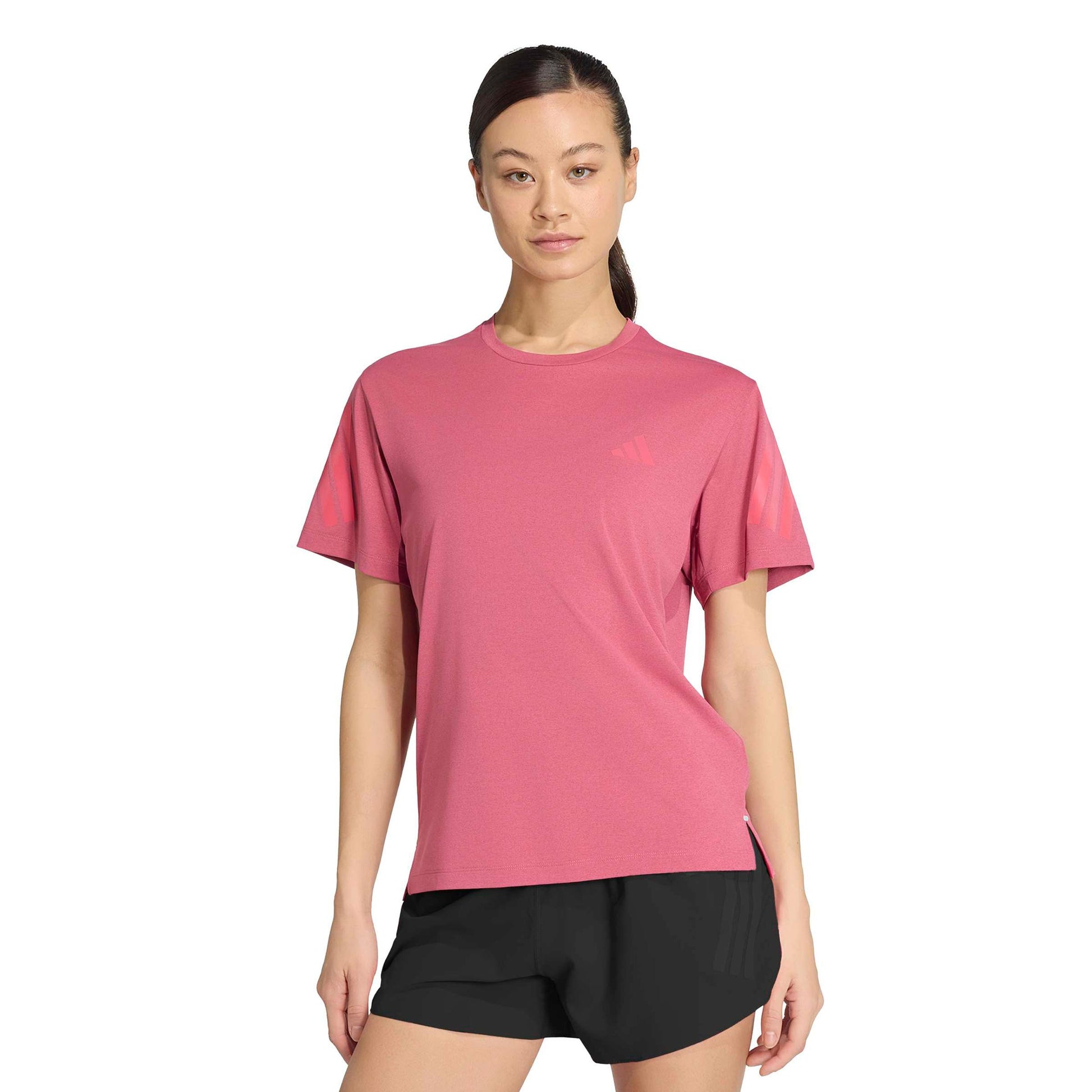 adidas adi365 Camicia da corsa Donna - vino rosso