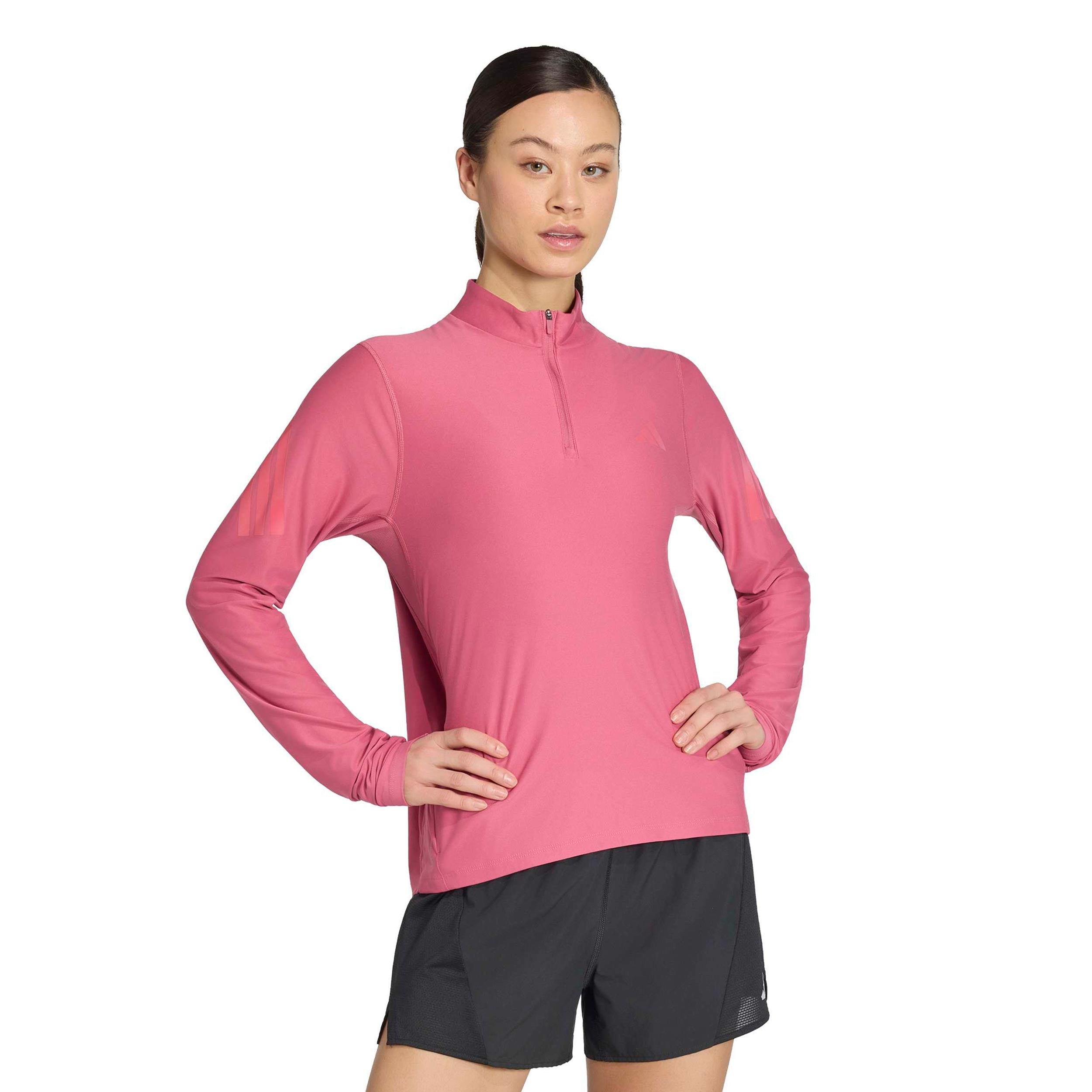 adidas adi365 Camicia da corsa Donna - vino rosso