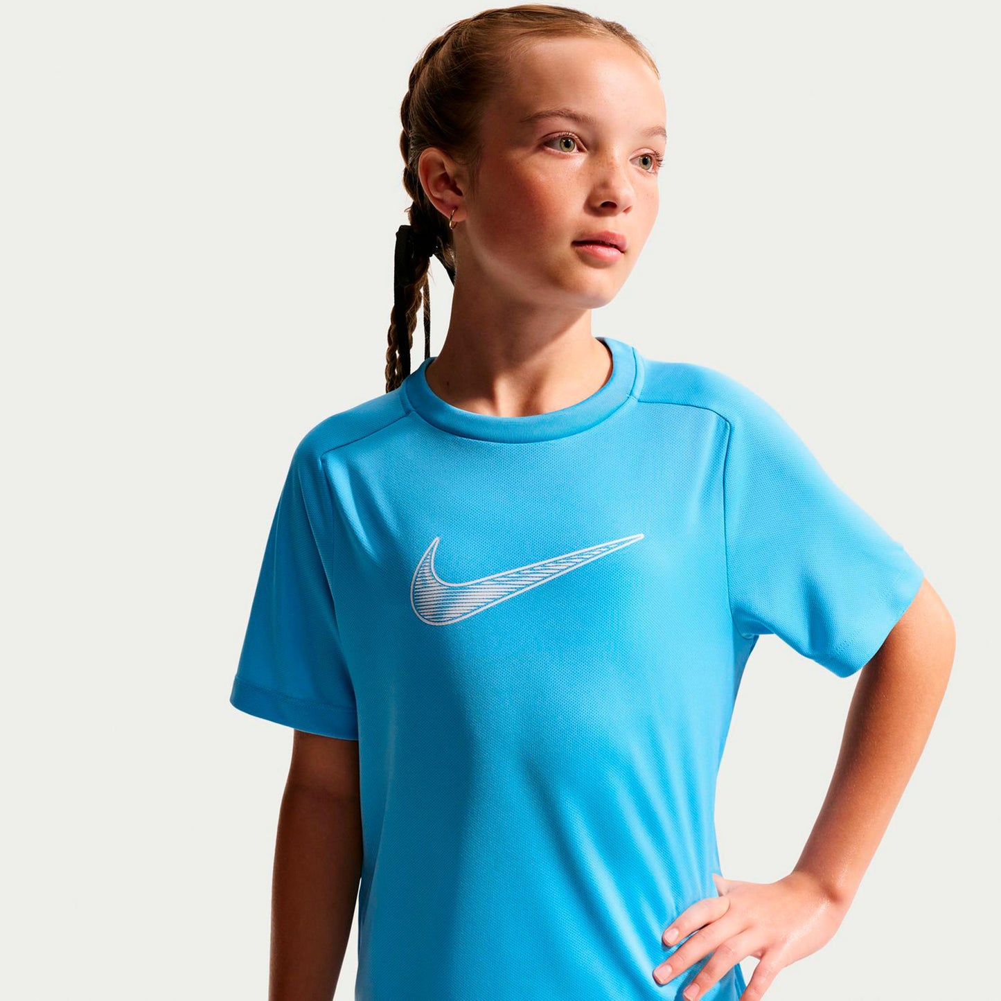 Nike Dri-Fit Multi  Maglietta Bambini - blu chiaro, blu chiaro