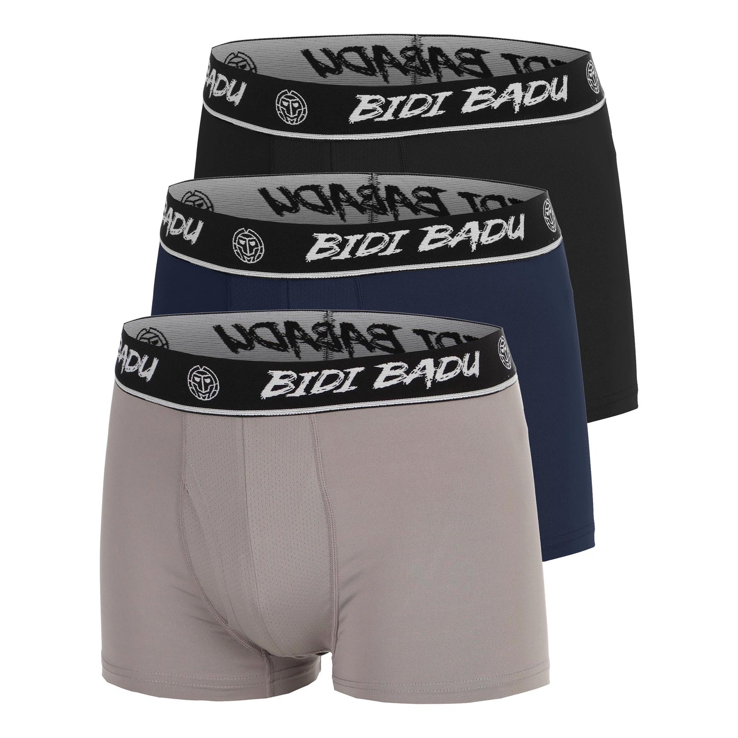 BIDI BADU Caleçon - Pack de 3 Hommes-bleu foncé, noir
