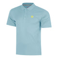 Solid Polo Hommes-bleu petrol