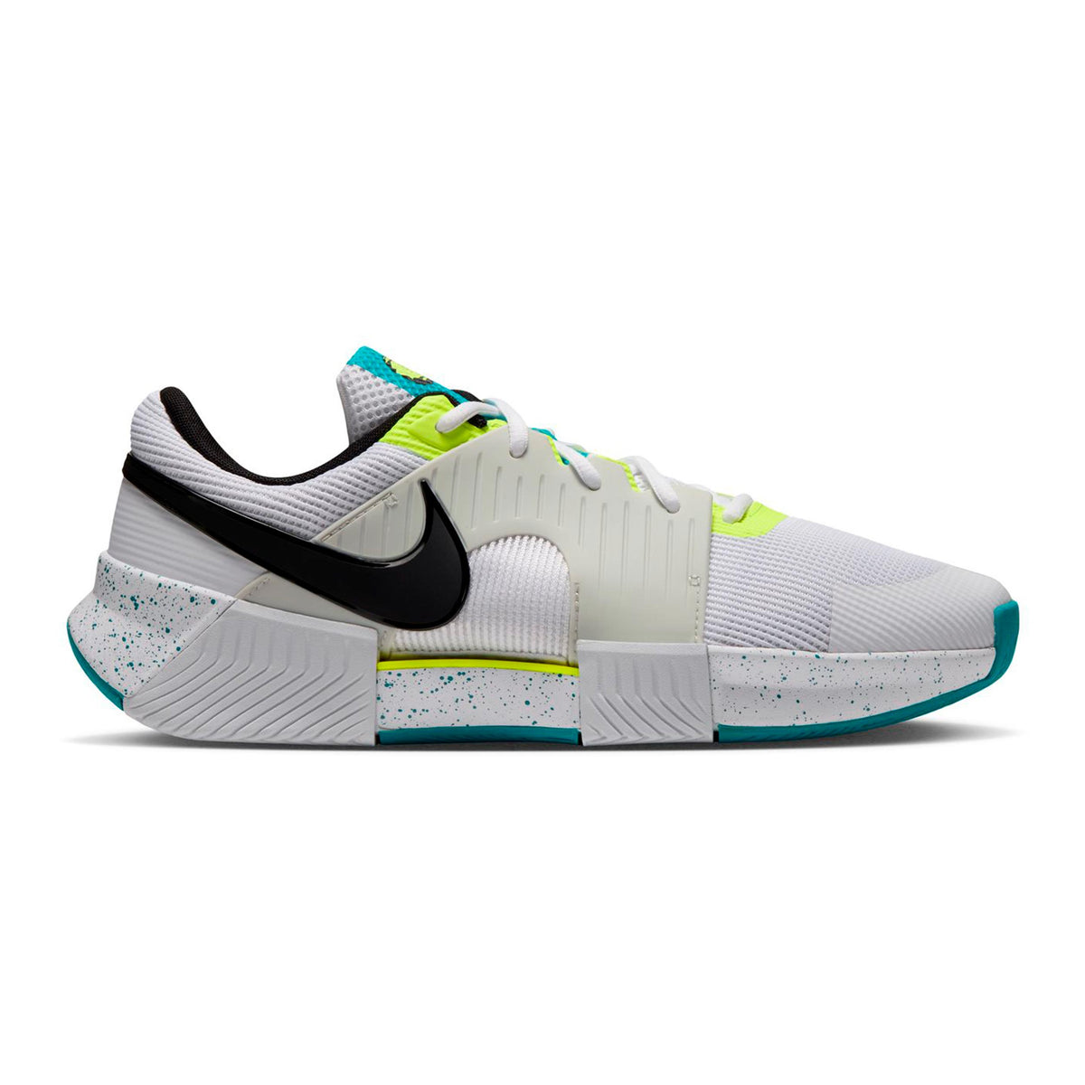 Nike Zoom GP Challenge 1.5 Chaussures toutes surfaces Hommes - blanc, jaune lemon