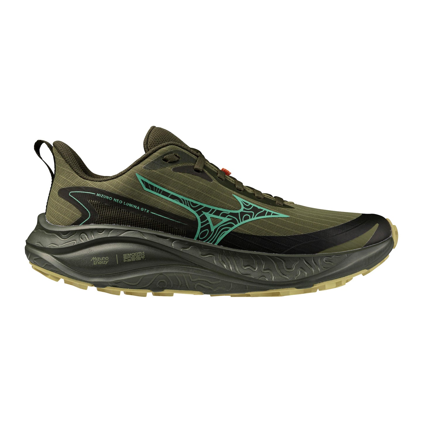 Mizuno Neo Lumina GTX  Trailschuh Damen - oliv, mint