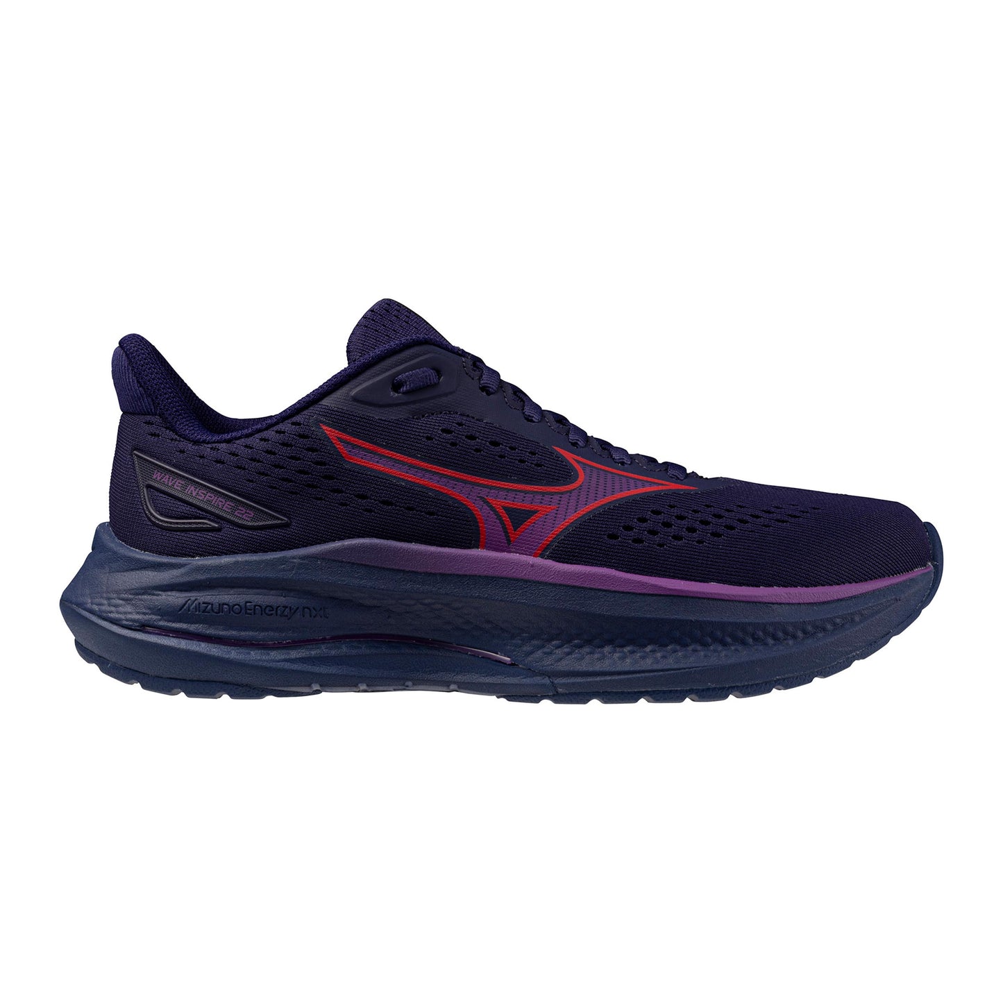 Mizuno Wave Inspire 22  Scarpa stabile Donna - blu scuro, lilla