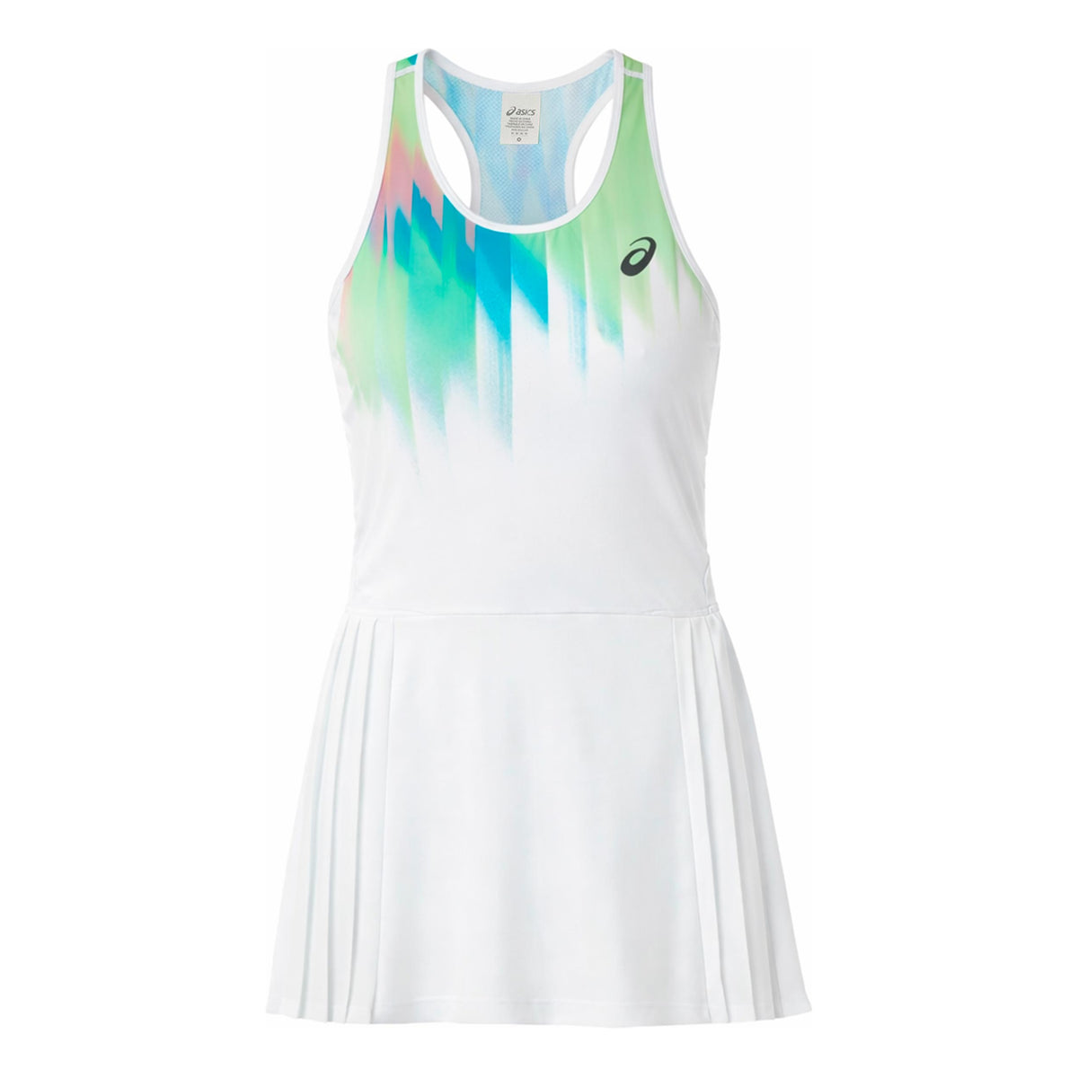 ASICS AOP Kleid Damen - weiß, mehrfarbig