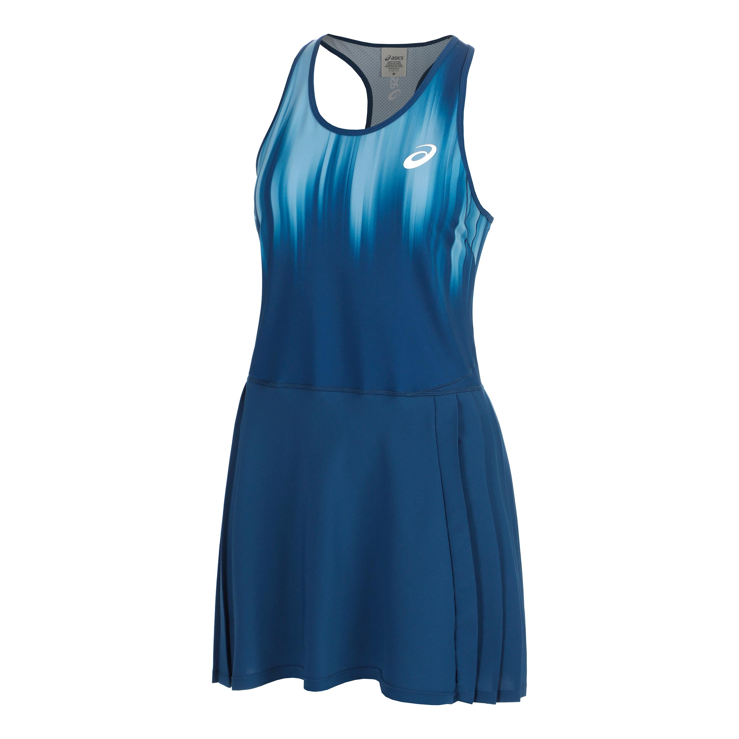 ASICS AOP Robe Femmes - bleu foncé, bleu clair