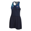 AOP Abito Donna - blu scuro, bianco