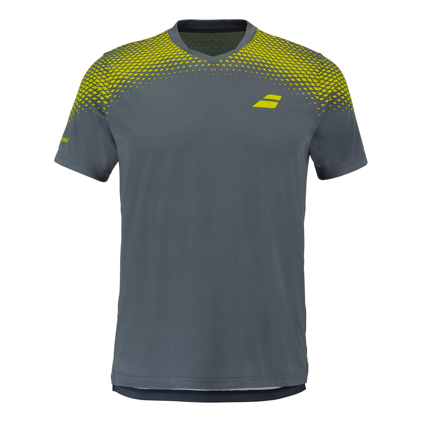 Babolat Aero T-shirt Hommes-gris, jaune