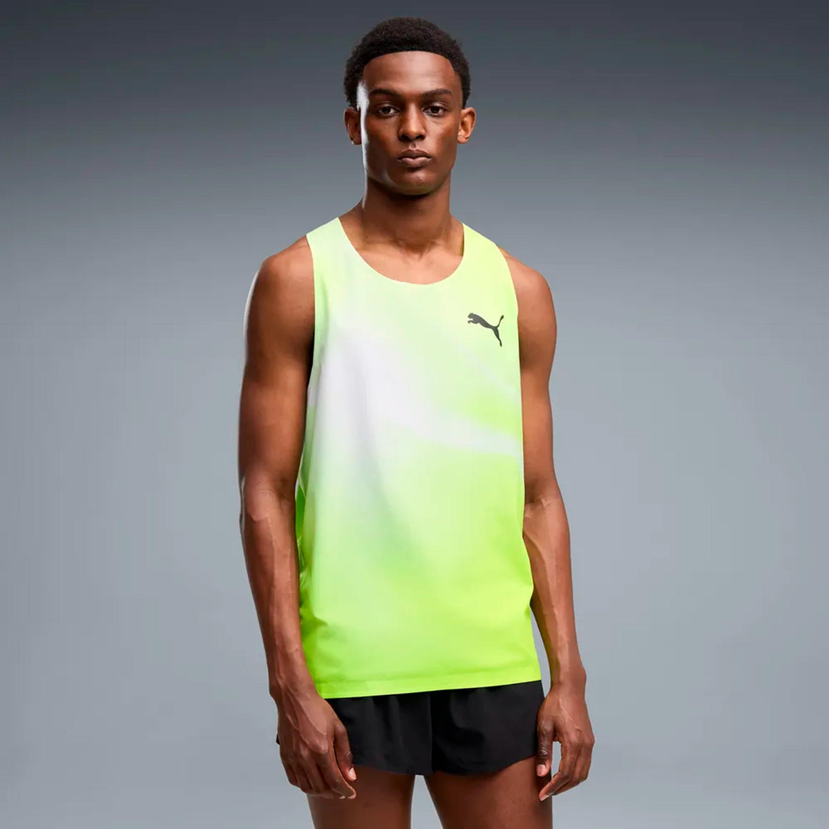 Puma Lightspeed Ultraweave Graphic  Camicia da corsa Uomini - lime