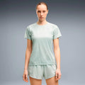 Velocity AOP  Camicia da corsa Donna - verde chiaro