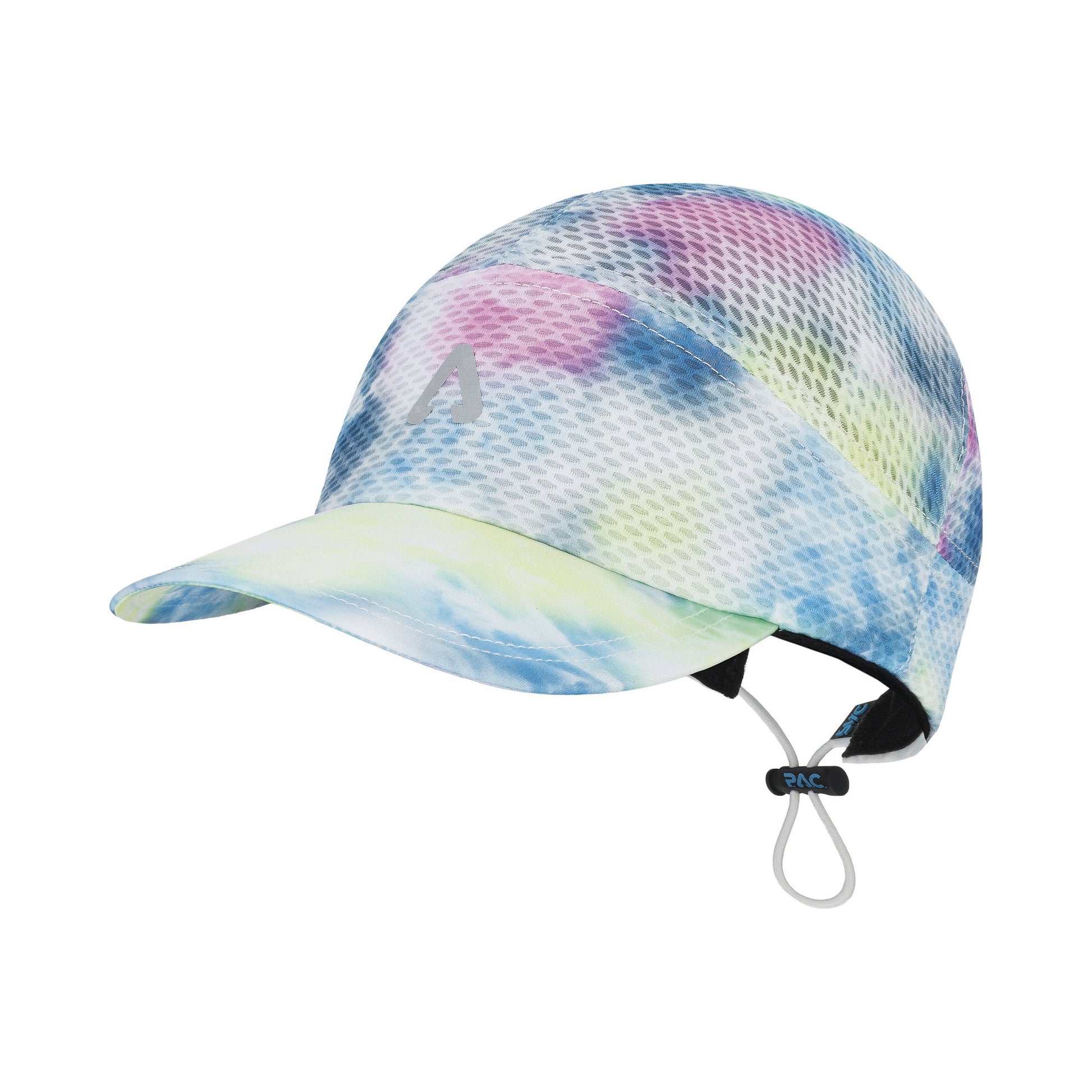 P.A.C. Mesh Run Cappellino Unisex-multicolore, bianco