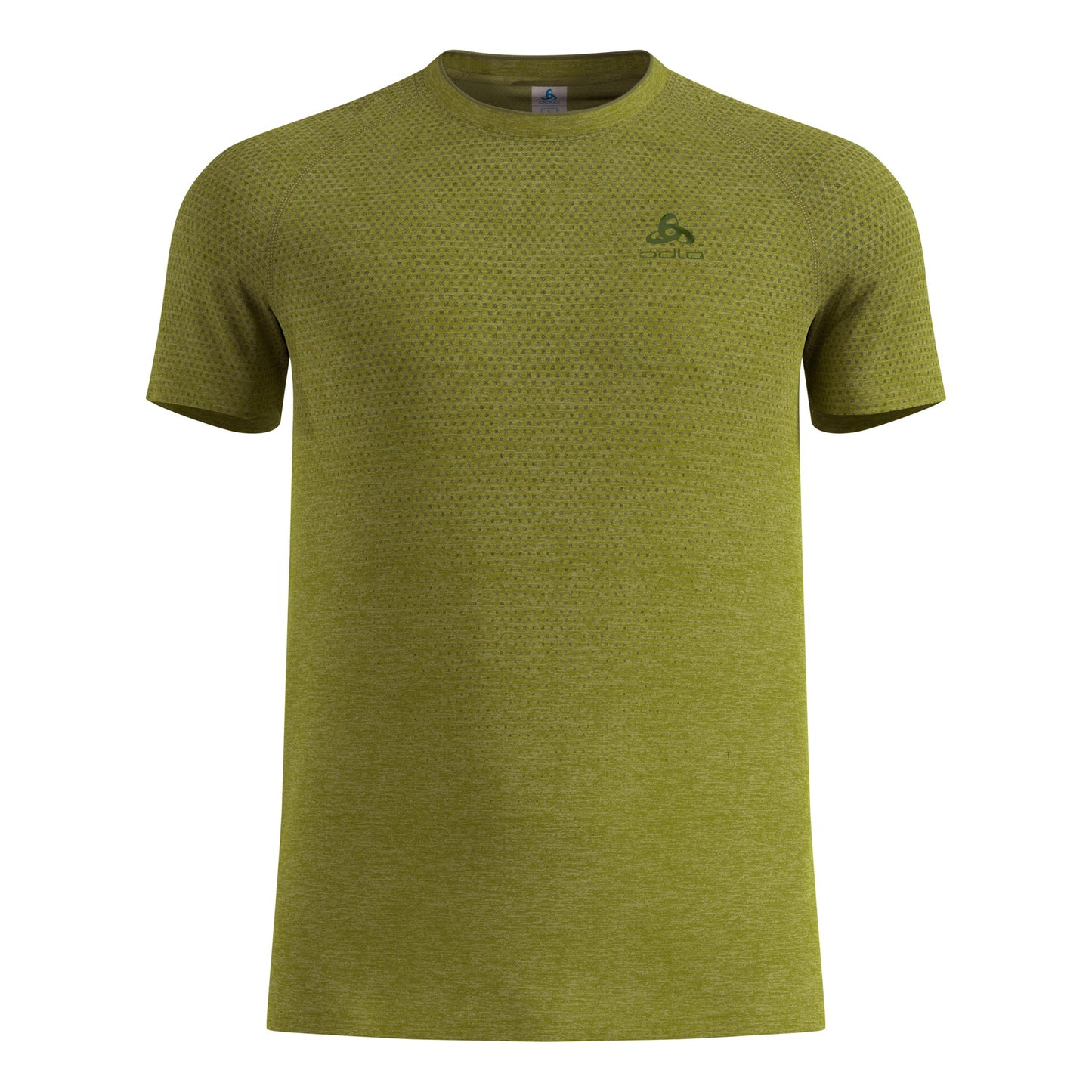 Odlo Essential Seamless  Laufshirt Herren - grün