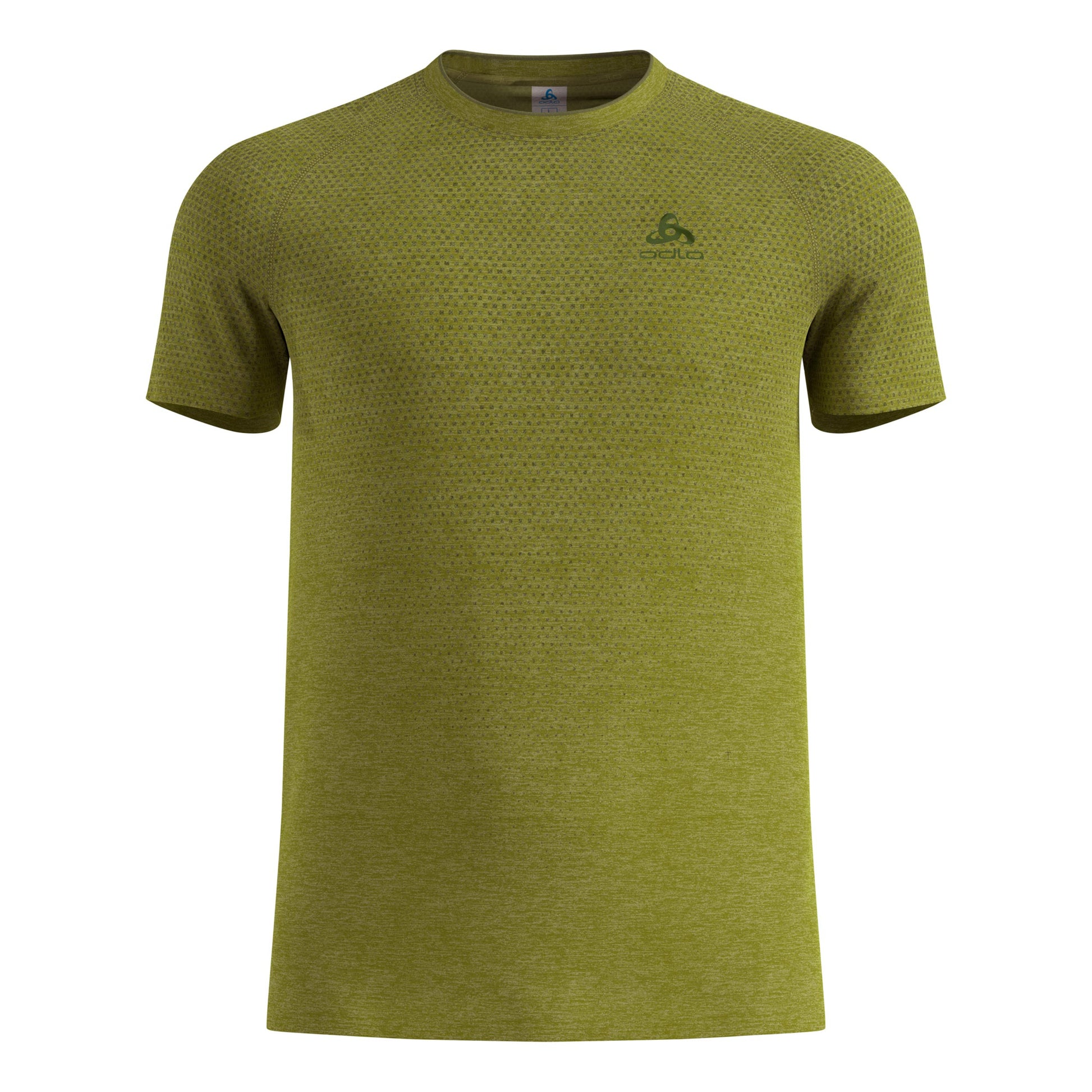 Odlo Essential Seamless  Laufshirt Herren - grün