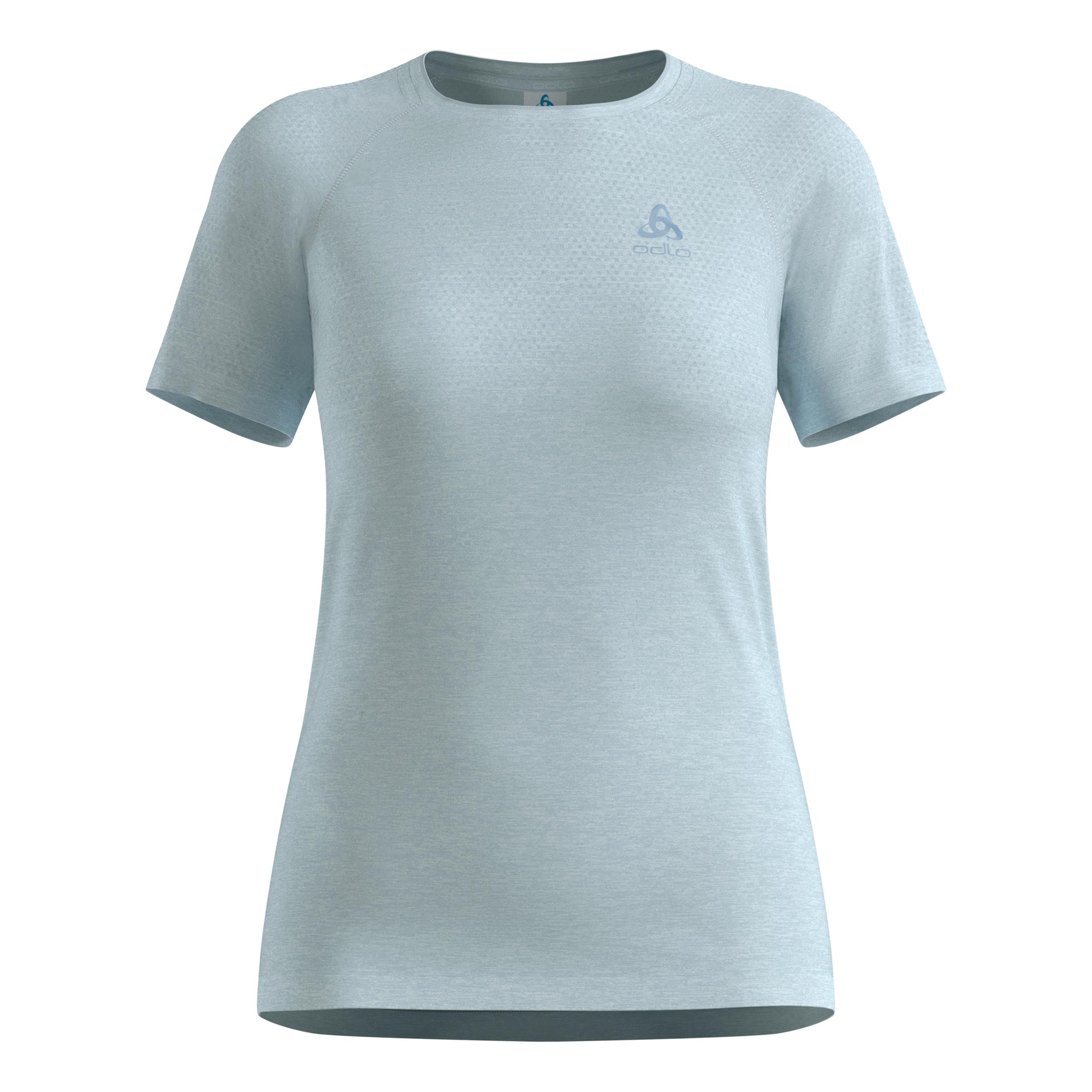 Odlo Essential Seamless  Camicia da corsa Donna - blu chiaro