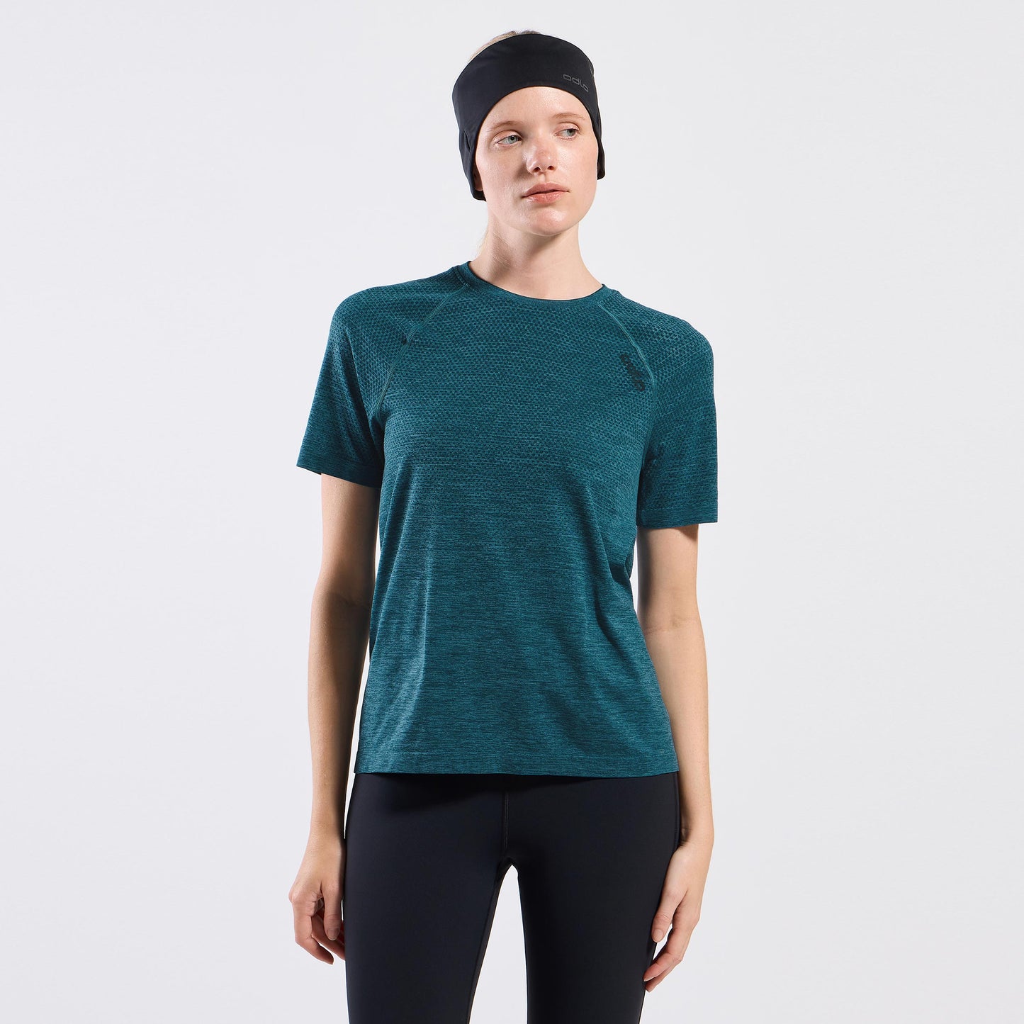 Odlo Essential Seamless  Laufshirt Damen - petrol