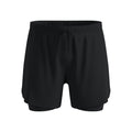 Zeroweight 5in 2in1 Short de running Hommes-noir