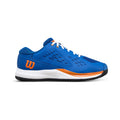 Rush Pro Ace Jr Allcourtschuh Kinder-blau, orange