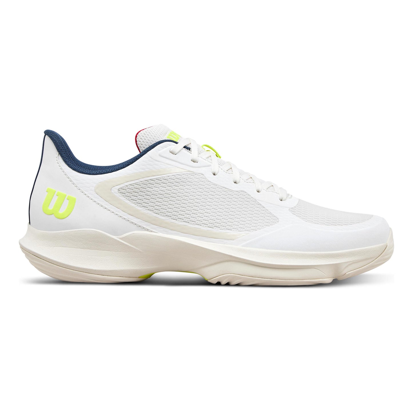 Wilson Hurakn Lite Scarpa da padel Uomini - bianco, giallo neon
