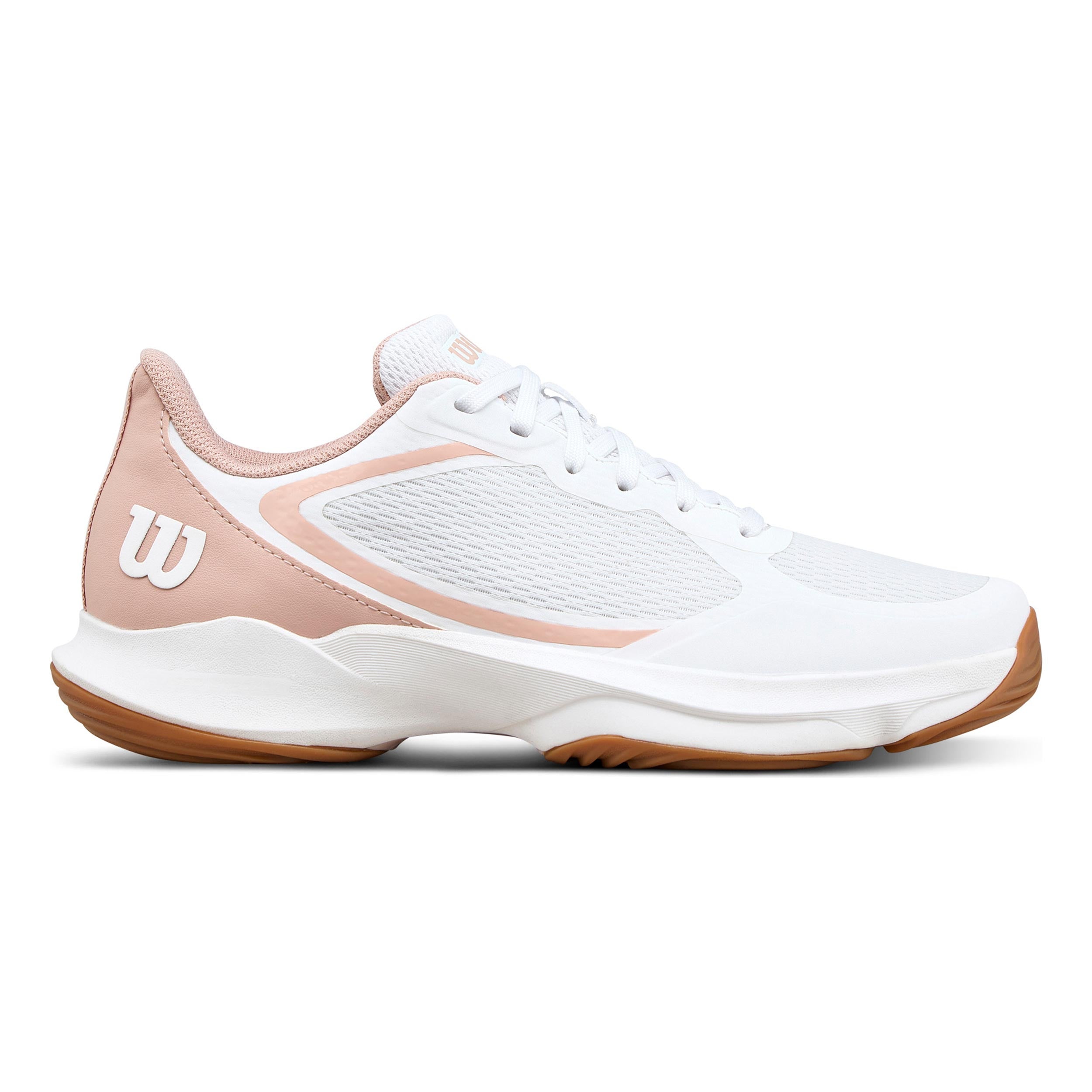 Wilson Hurakn Lite Chaussures padel Femmes-blanc, rosé