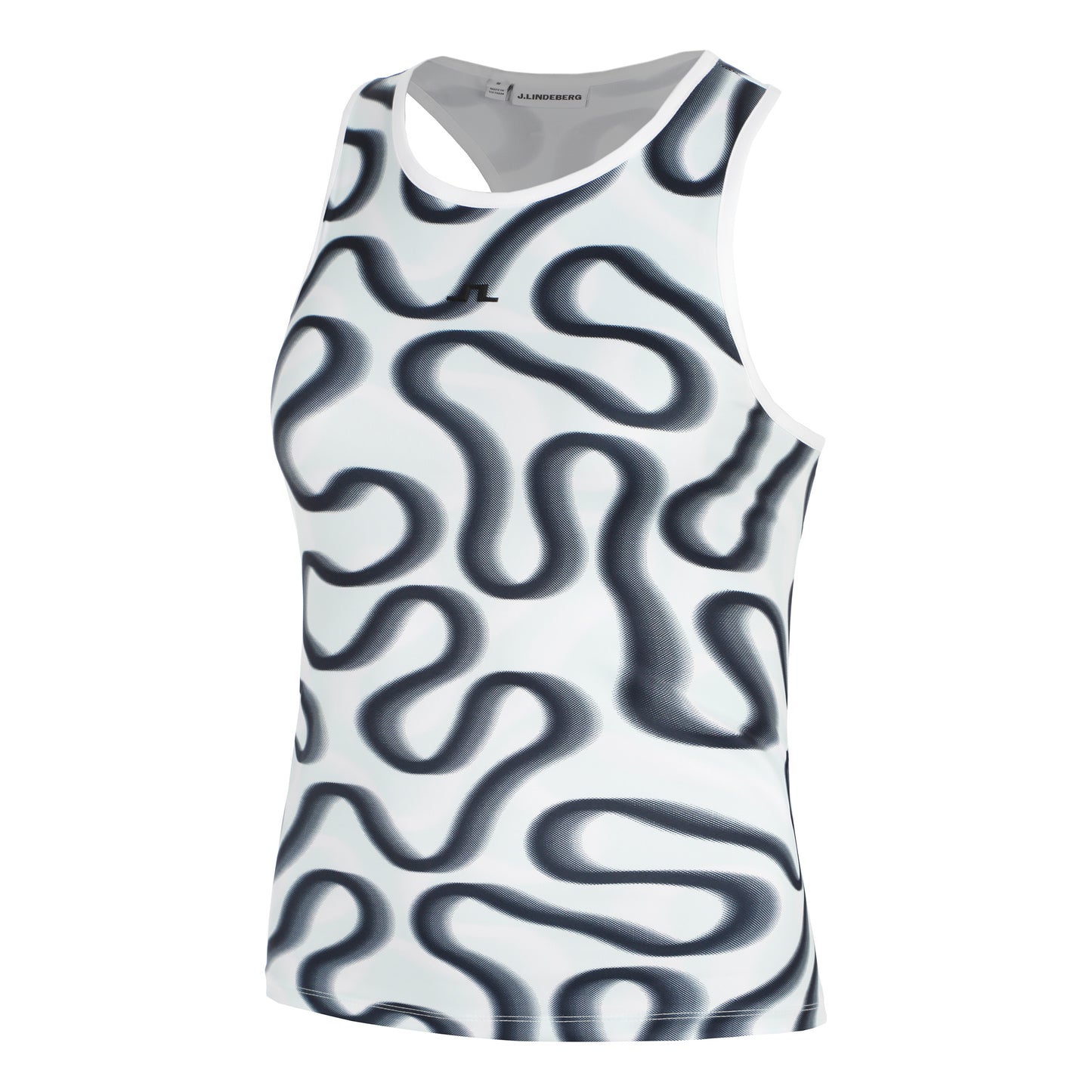 JLindeberg Doris Printed  Canottiera Donna-blu chiaro