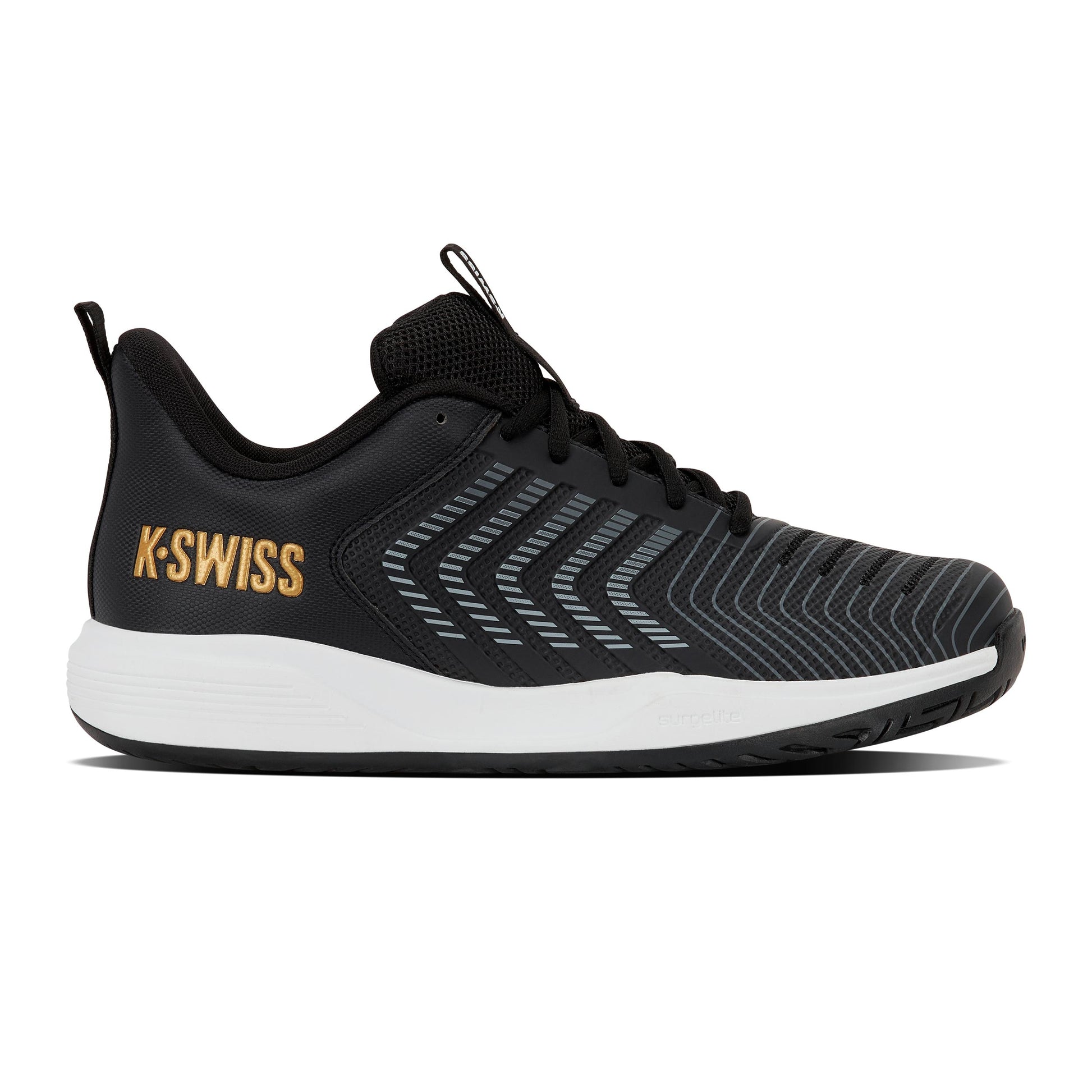 K-Swiss Ultrashot Light Allcourtschuh Herren - schwarz, gold