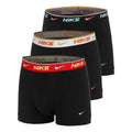 Essential Cotton Stretch Trunk Boxer Short 3er Pack Herren - grau