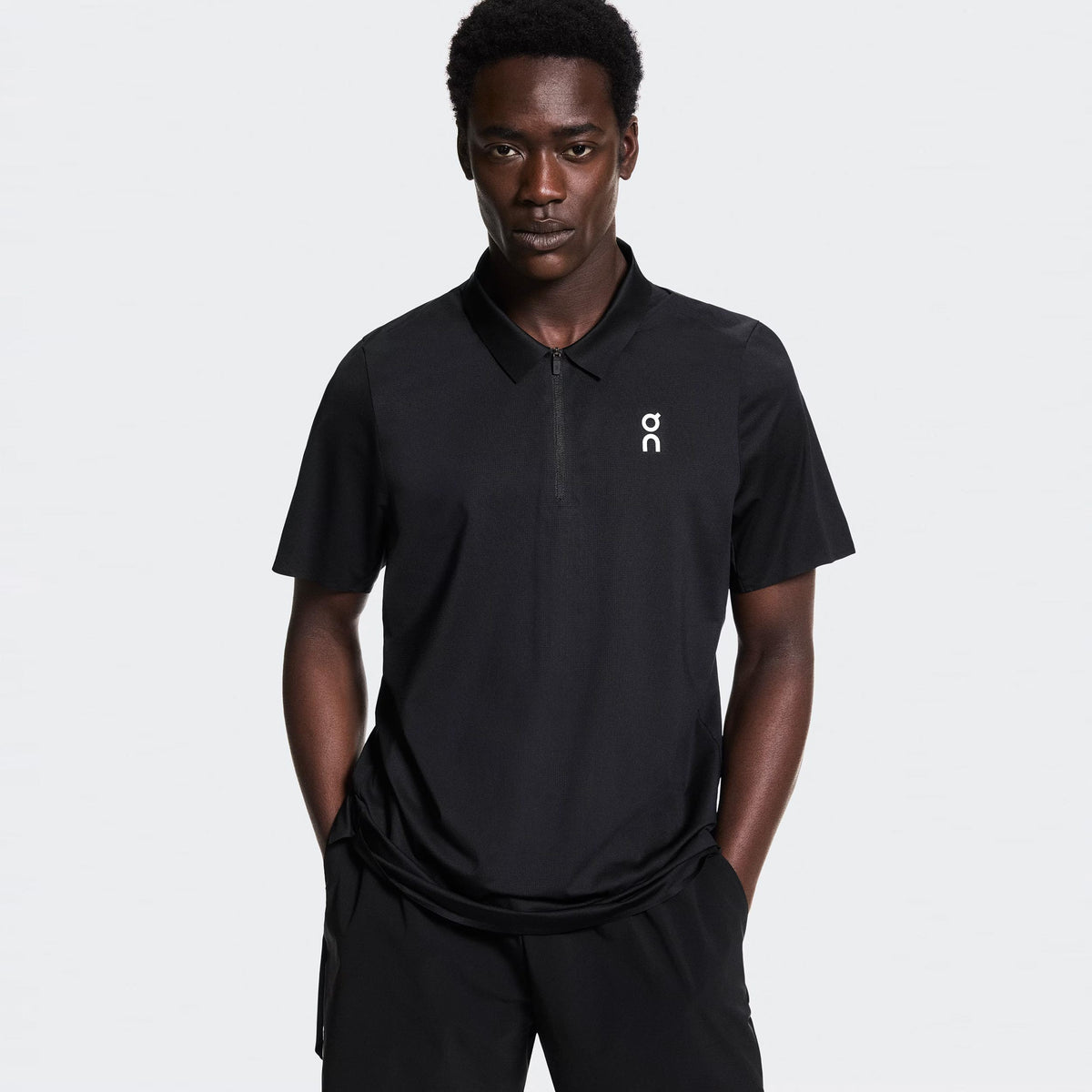 On Court Polo Hommes - noir