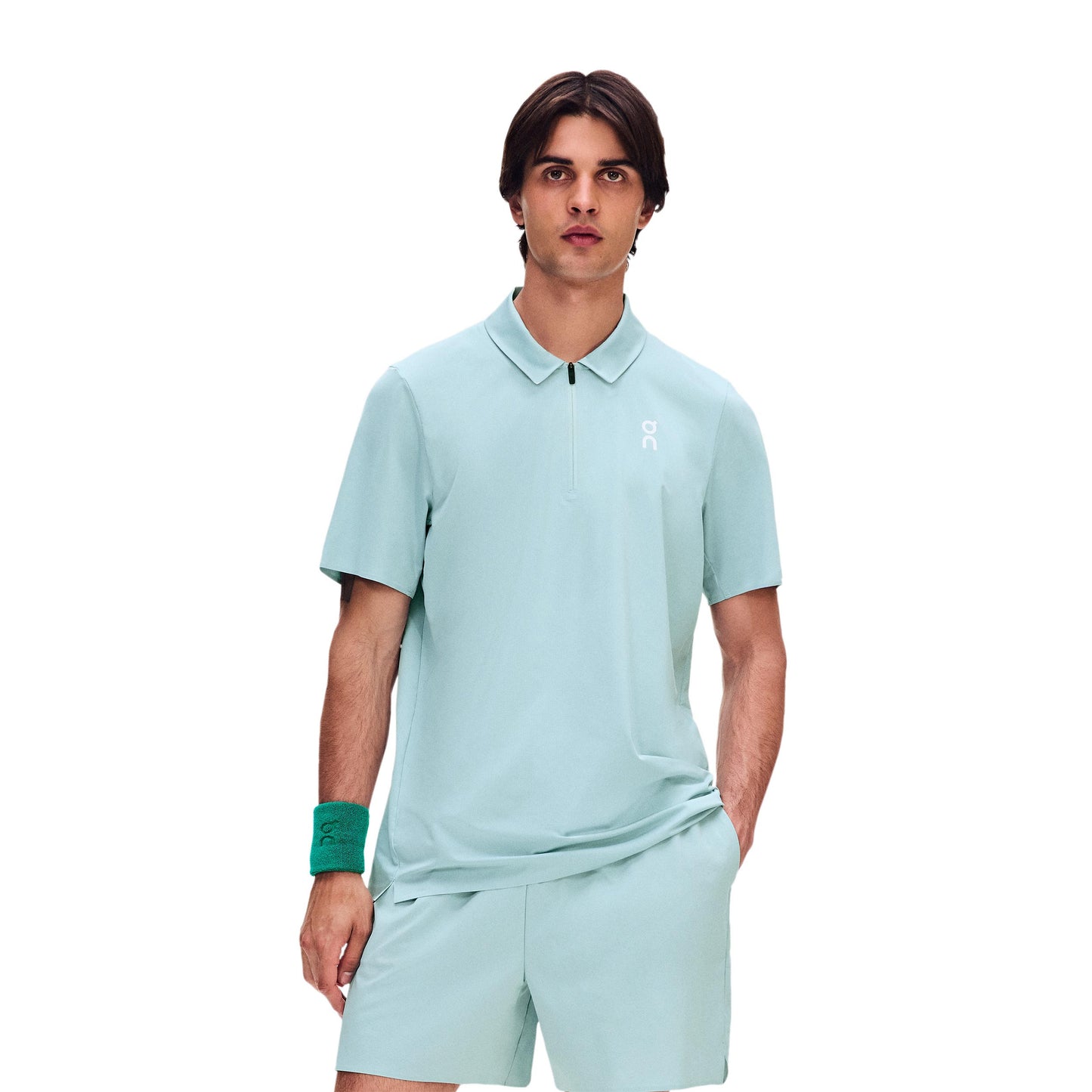 On Court Polo Polo Herren - blaugrau