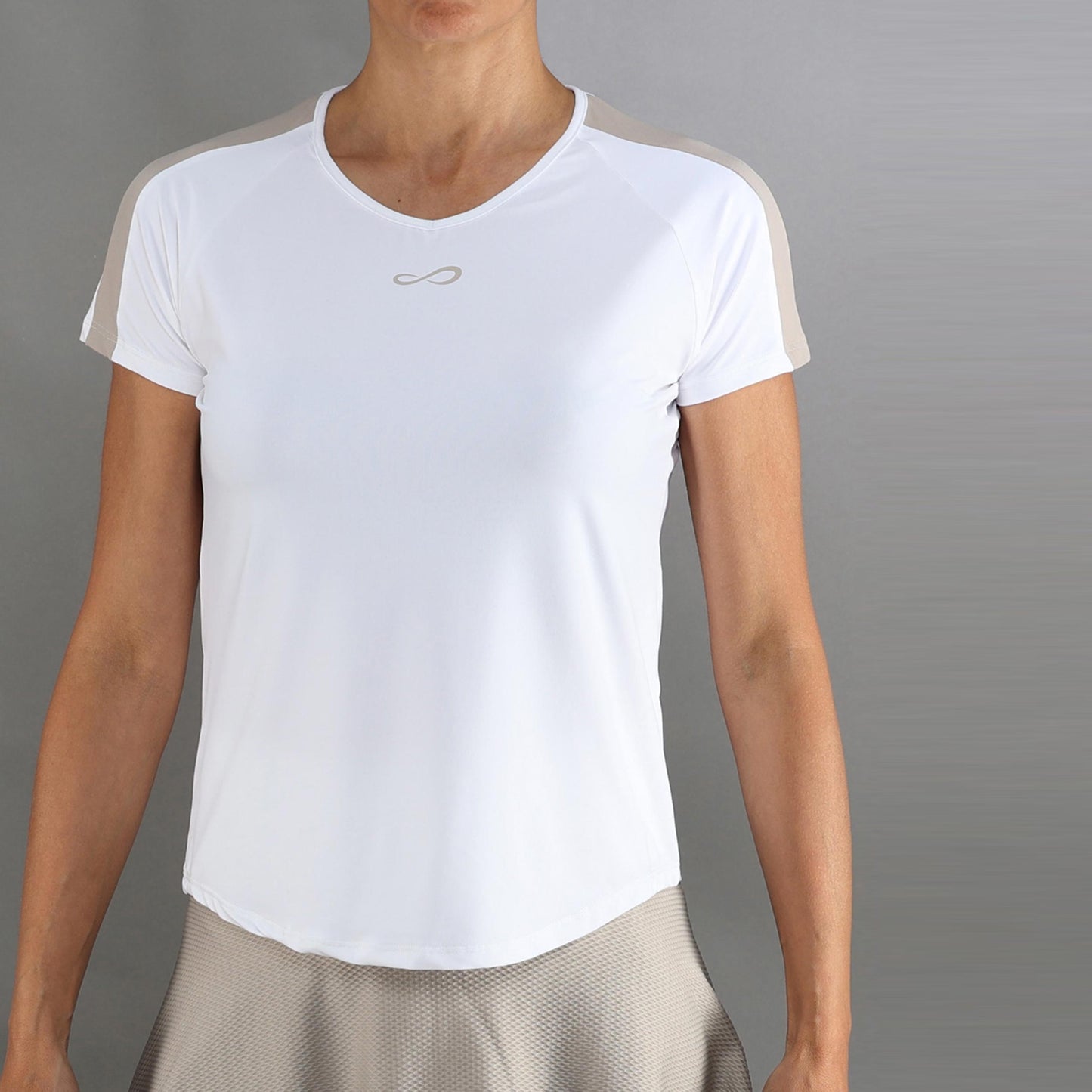 Endless T-shirt Femmes-blanc, beige