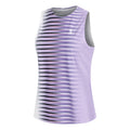 Court  Edge Débardeur tank top Femmes - lilas, blanc