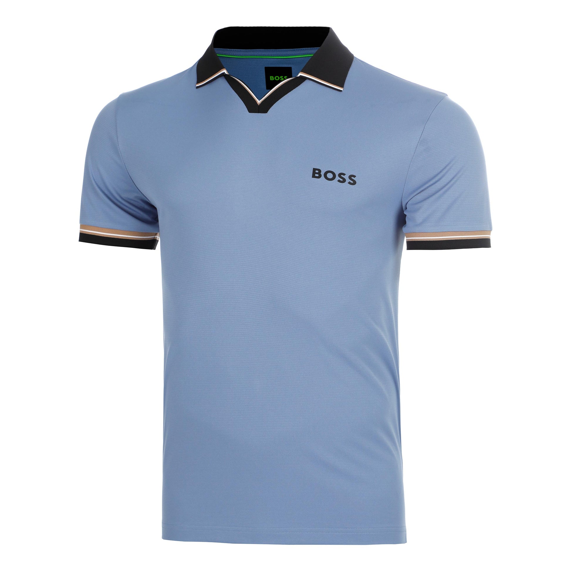 BOSS Serve 2 Polo Uomini-grigio-blu