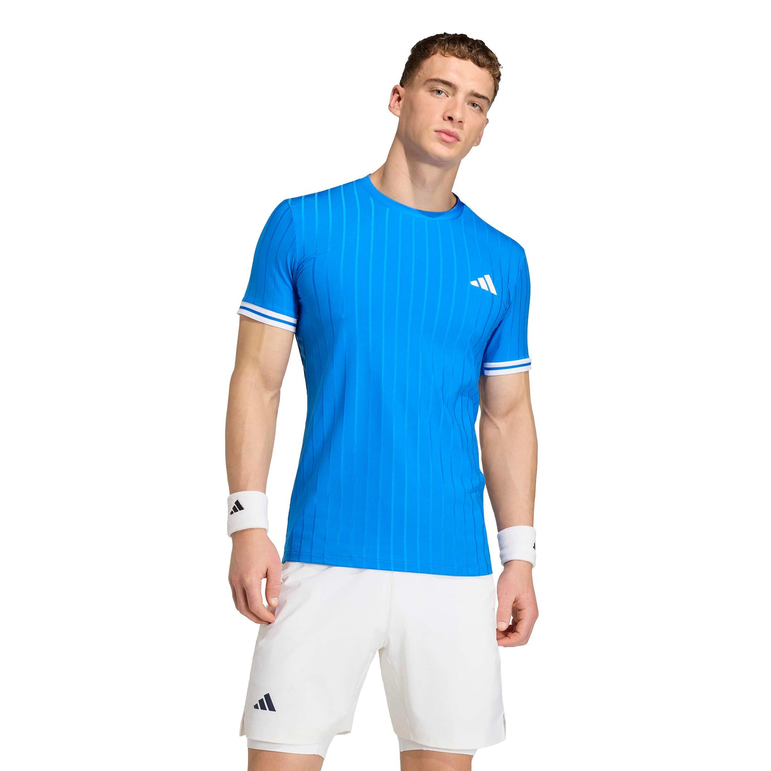 adidas Freelift Pro T-shirt Hommes - bleu
