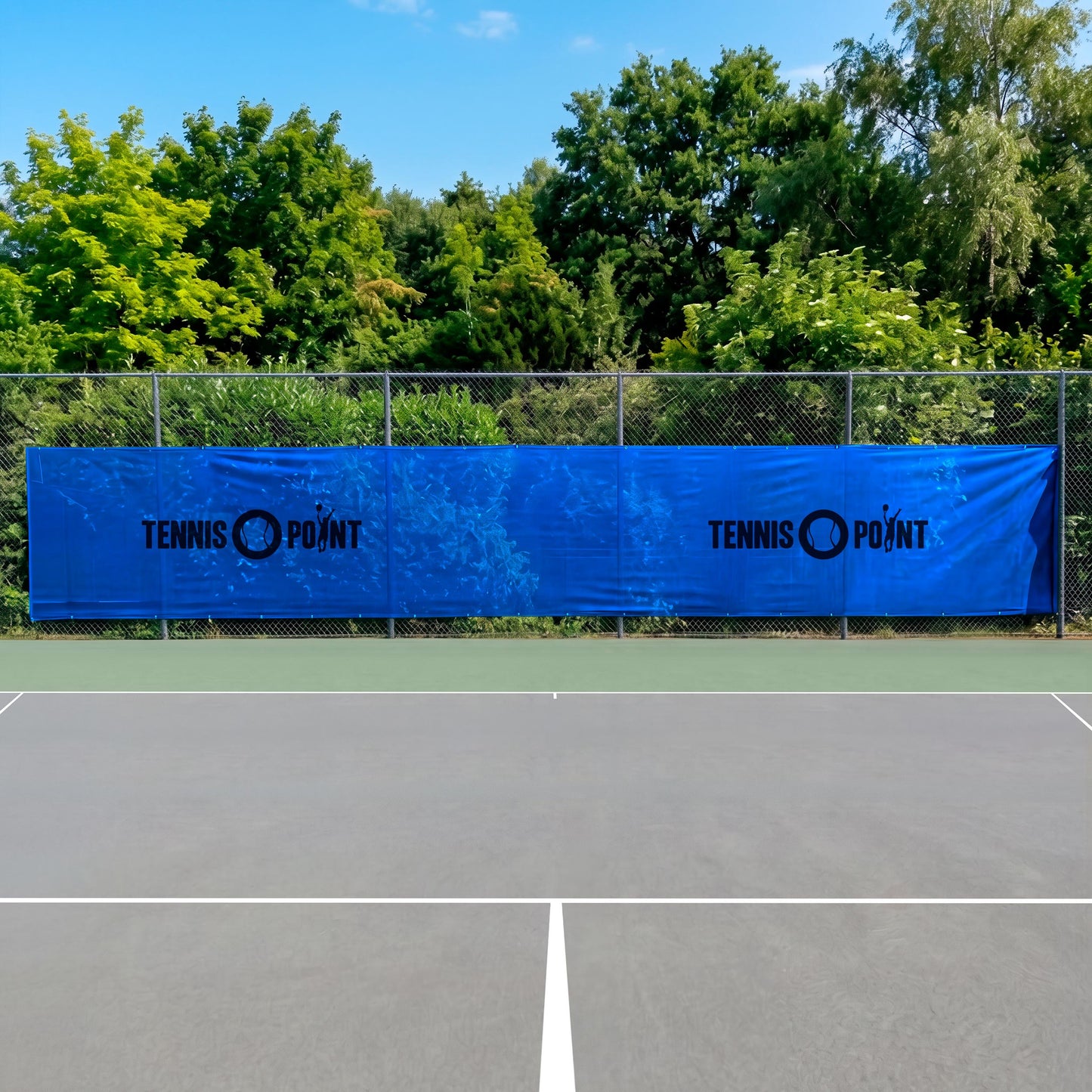 Tennis-Point Tennis Point 12X2m Sichtblende - blau