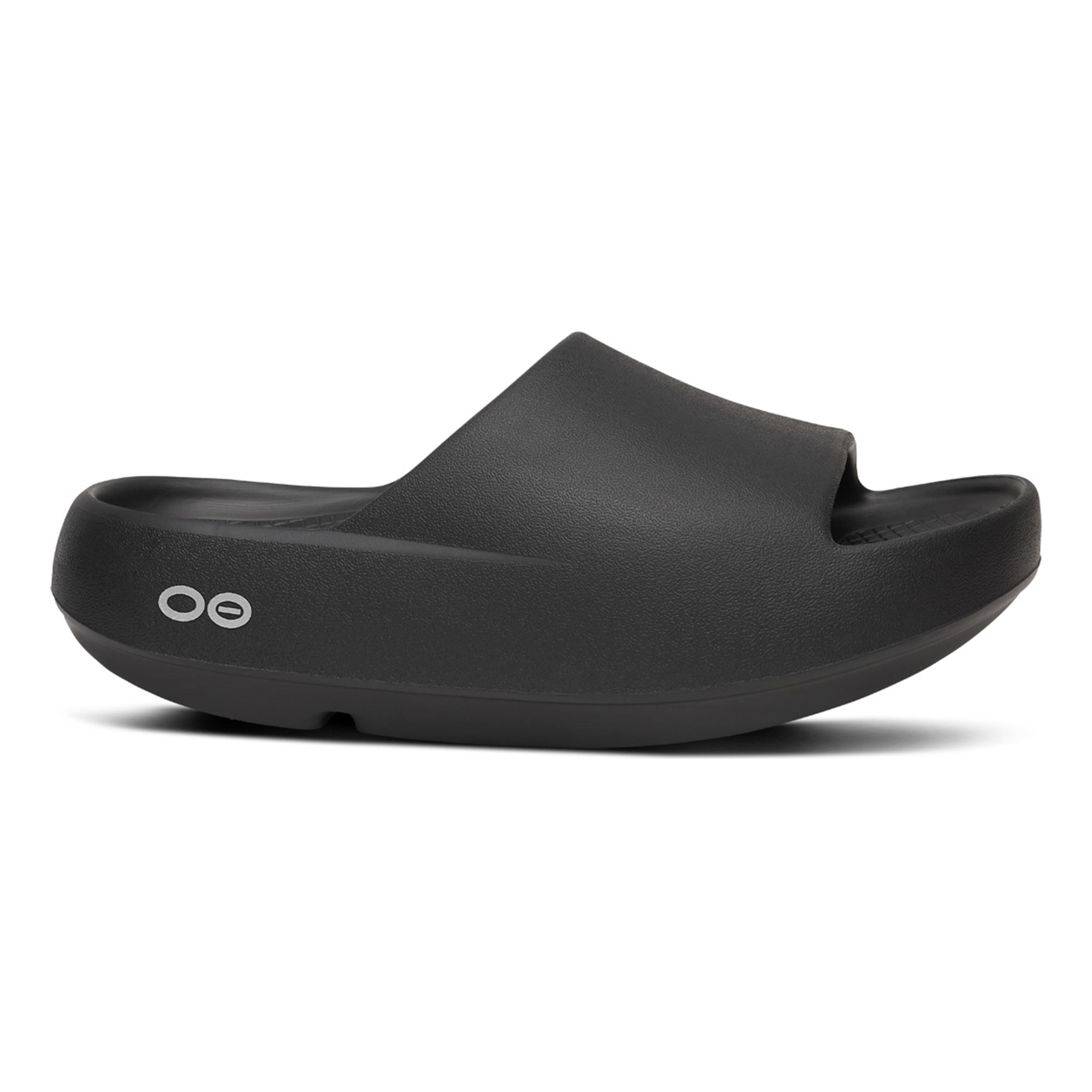 OOFOS OOahh+ Scarpe da recupero Unisex - nero