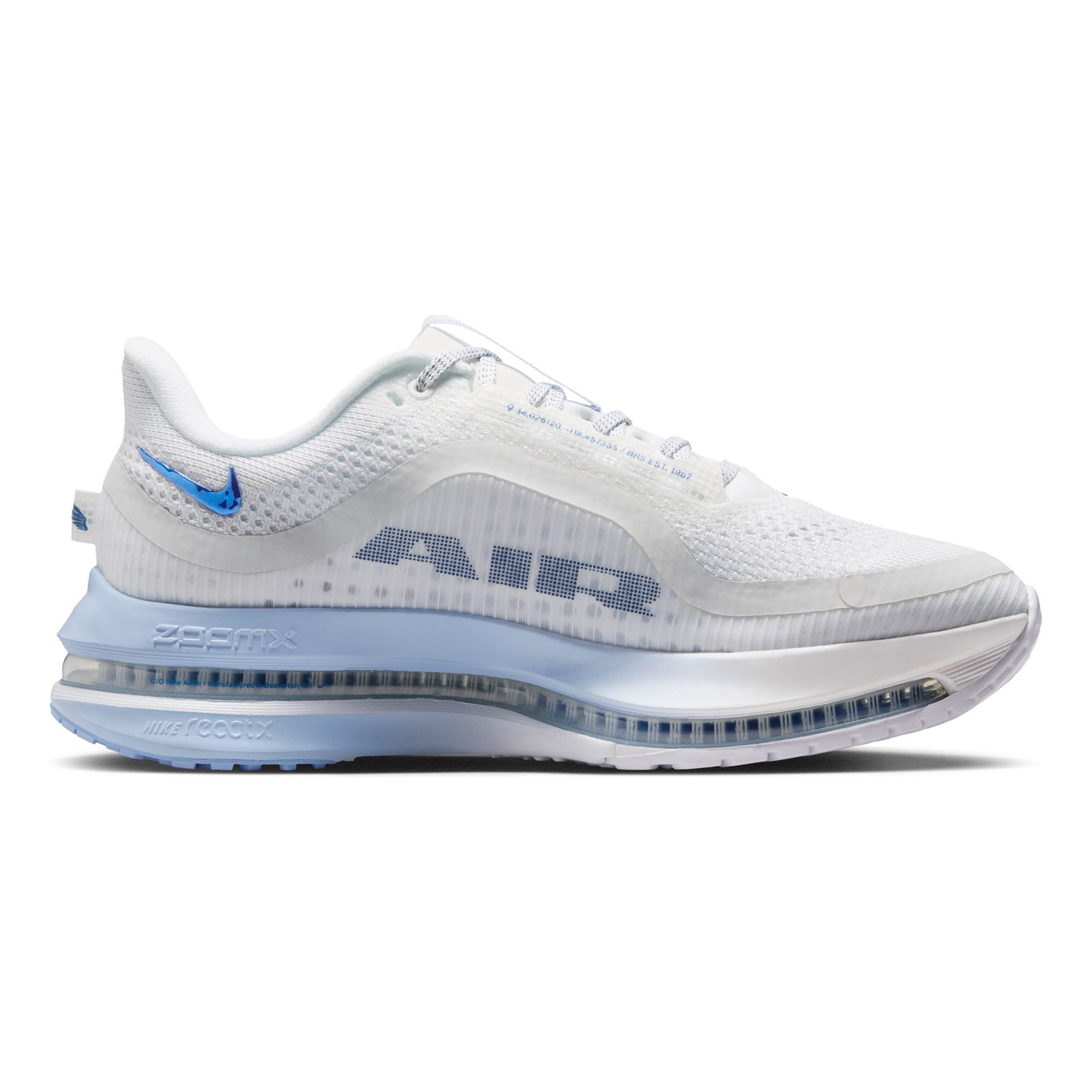 Nike Pegasus Premium Scarpe neutrali Donna - bianco, blu chiaro