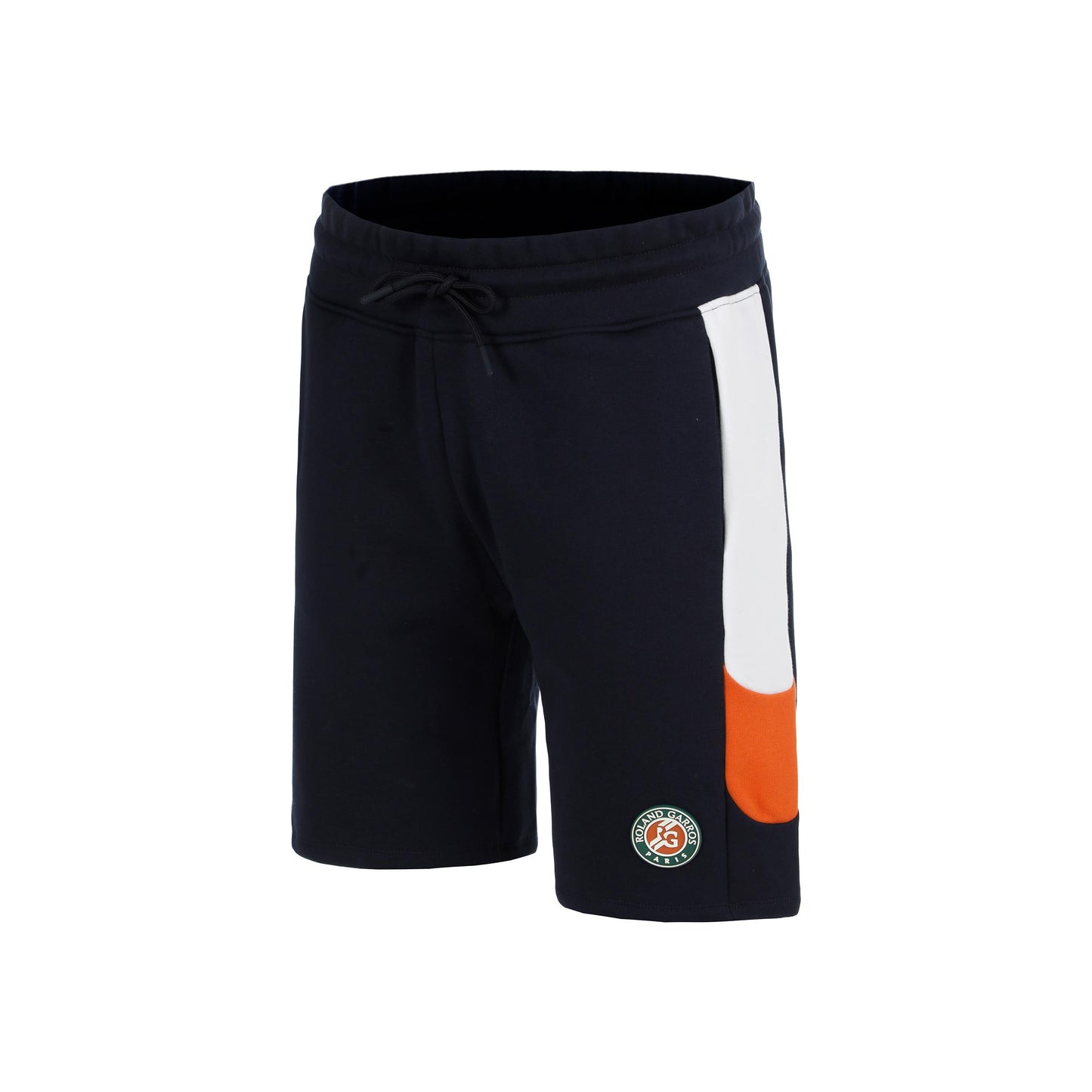 Roland Garros Stripes Pantaloncini Uomini - blu scuro