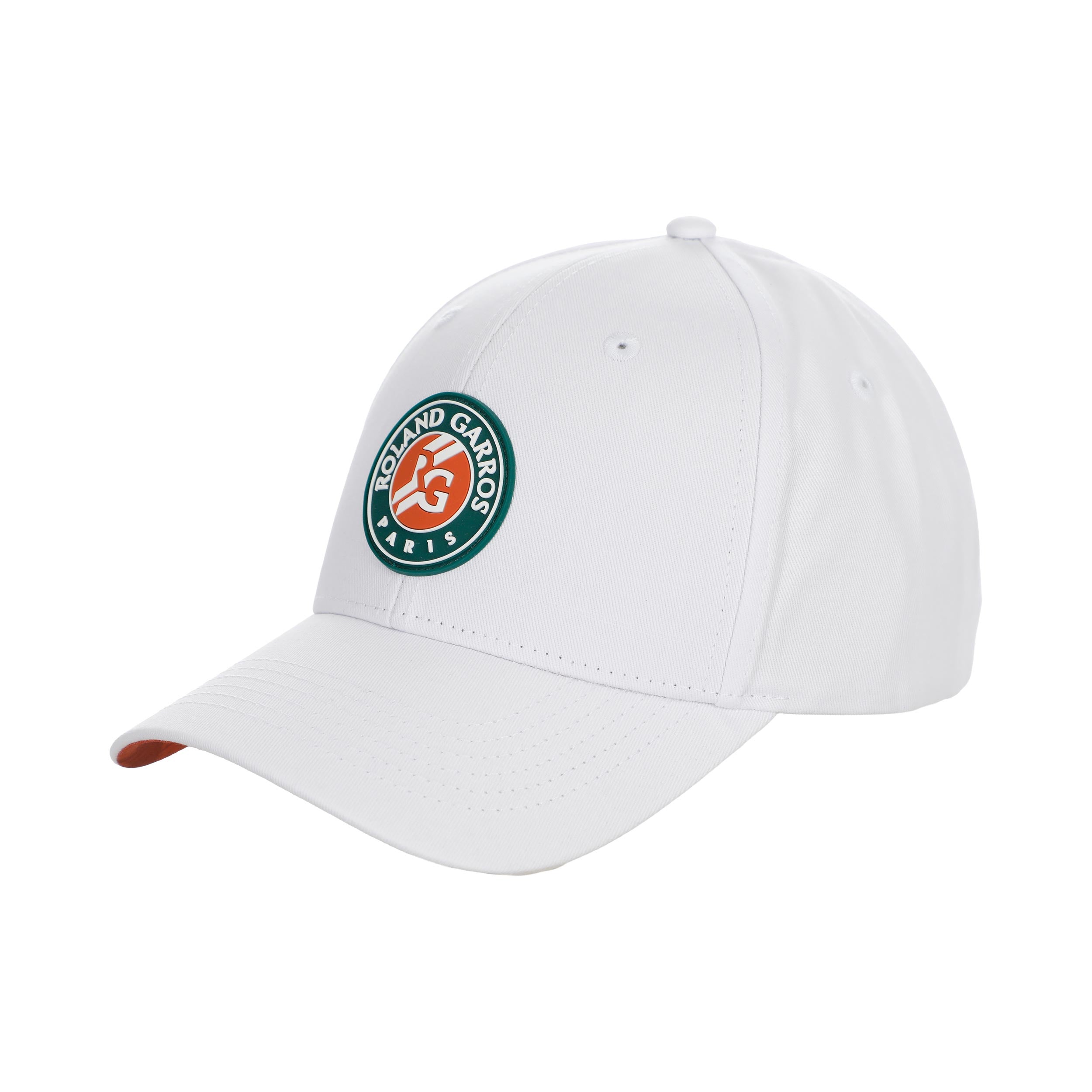 Roland Garros Logo Cappellino Uomini - bianco