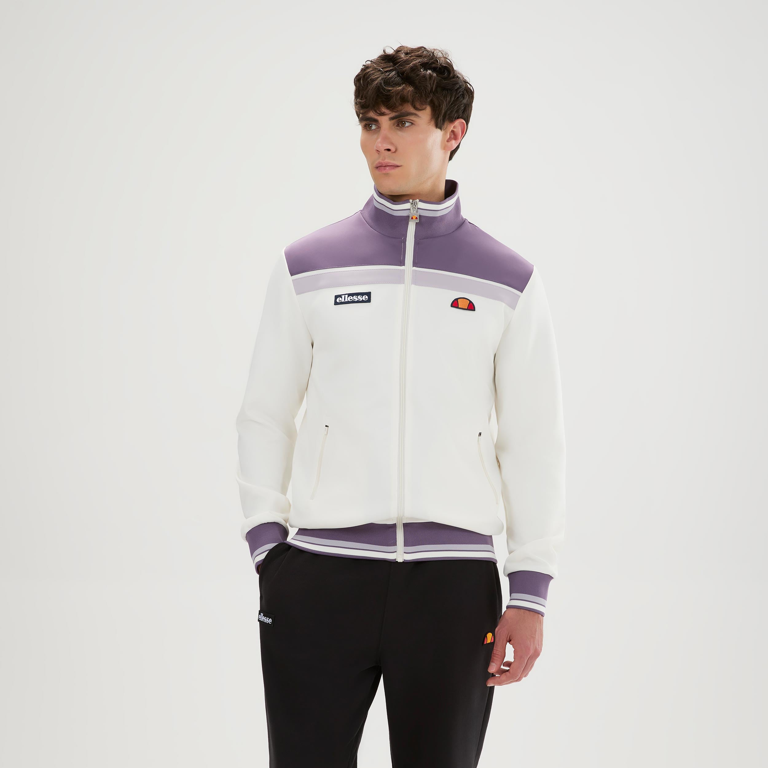 Ellesse Vignola Trainingsjacke Herren - creme, flieder