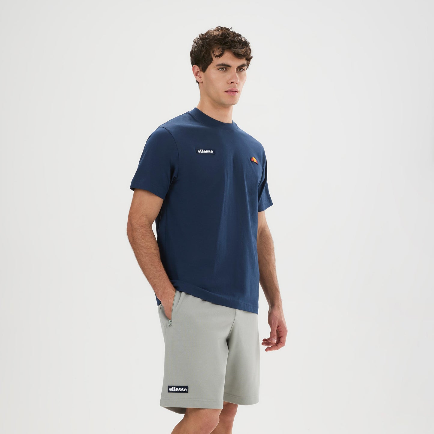 Ellesse Floran Maglietta Uomini - blu scuro