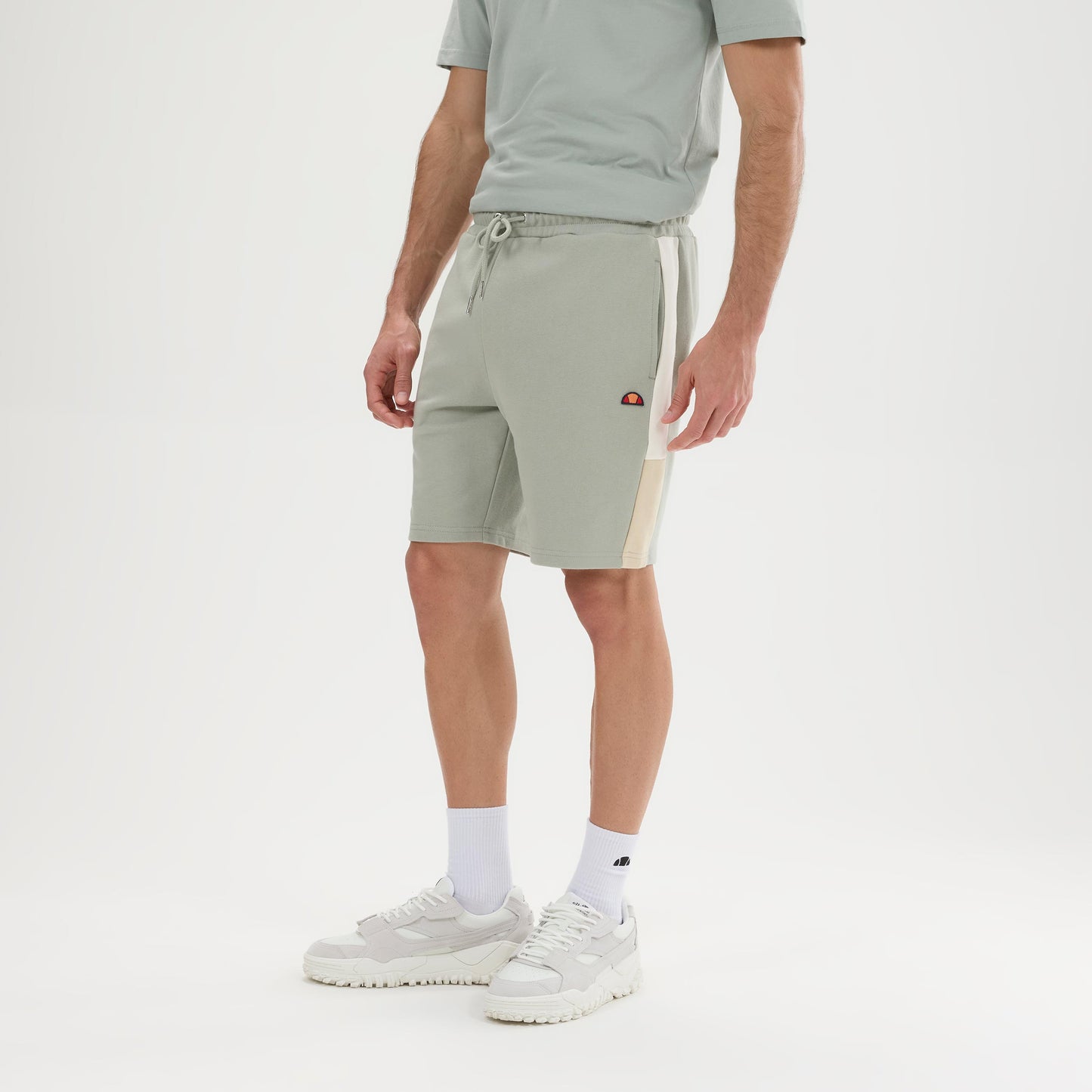 Ellesse Turi Shorts Hommes - gris, crème