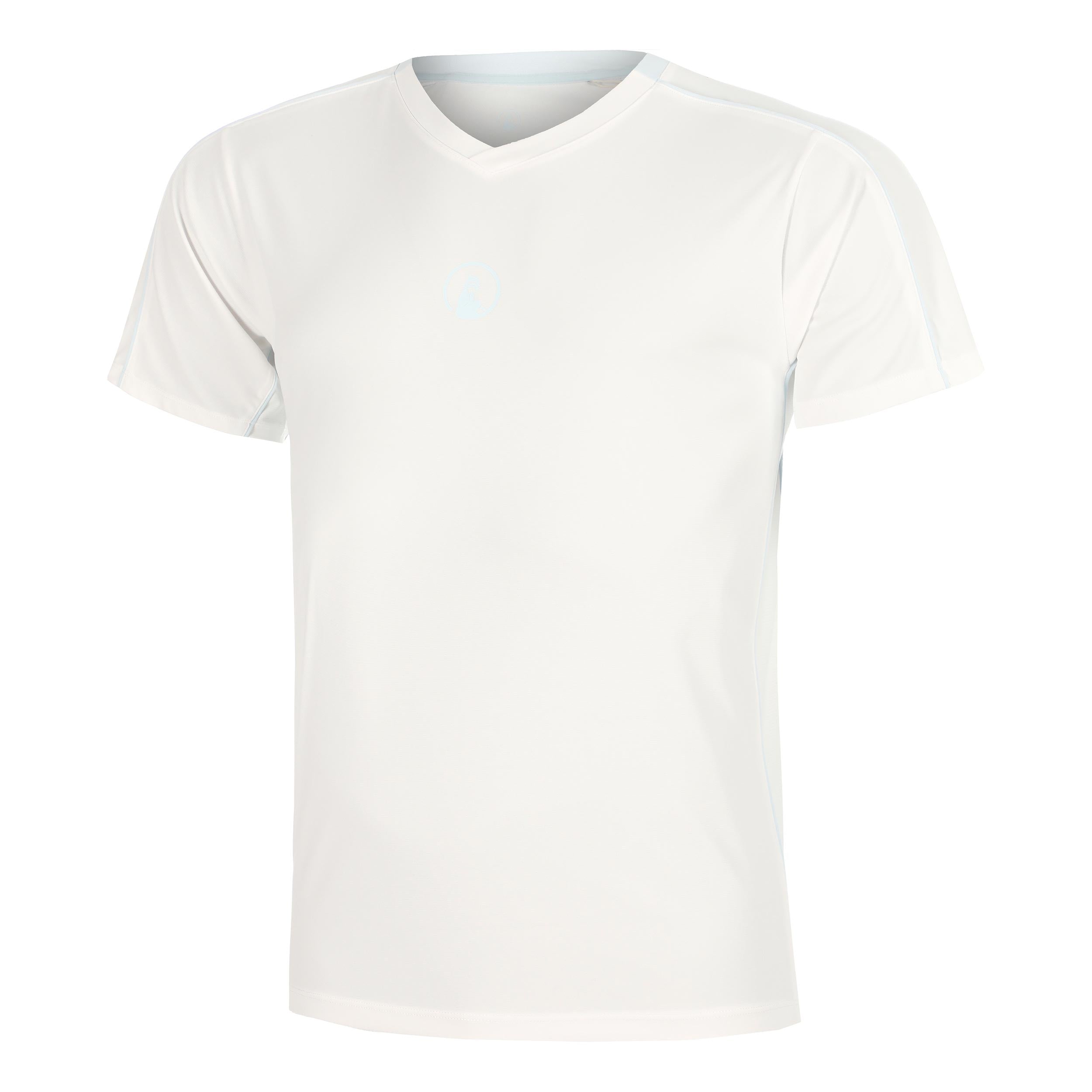 Quiet Please Memories Topspin V-Neck Maglietta Uomini - bianco sporco