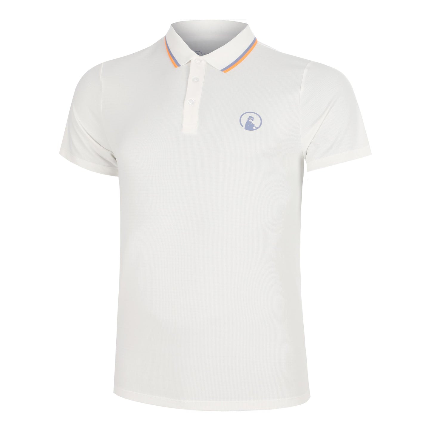 Quiet Please Glow Tournament Tipping Polo Polo Herren - creme
